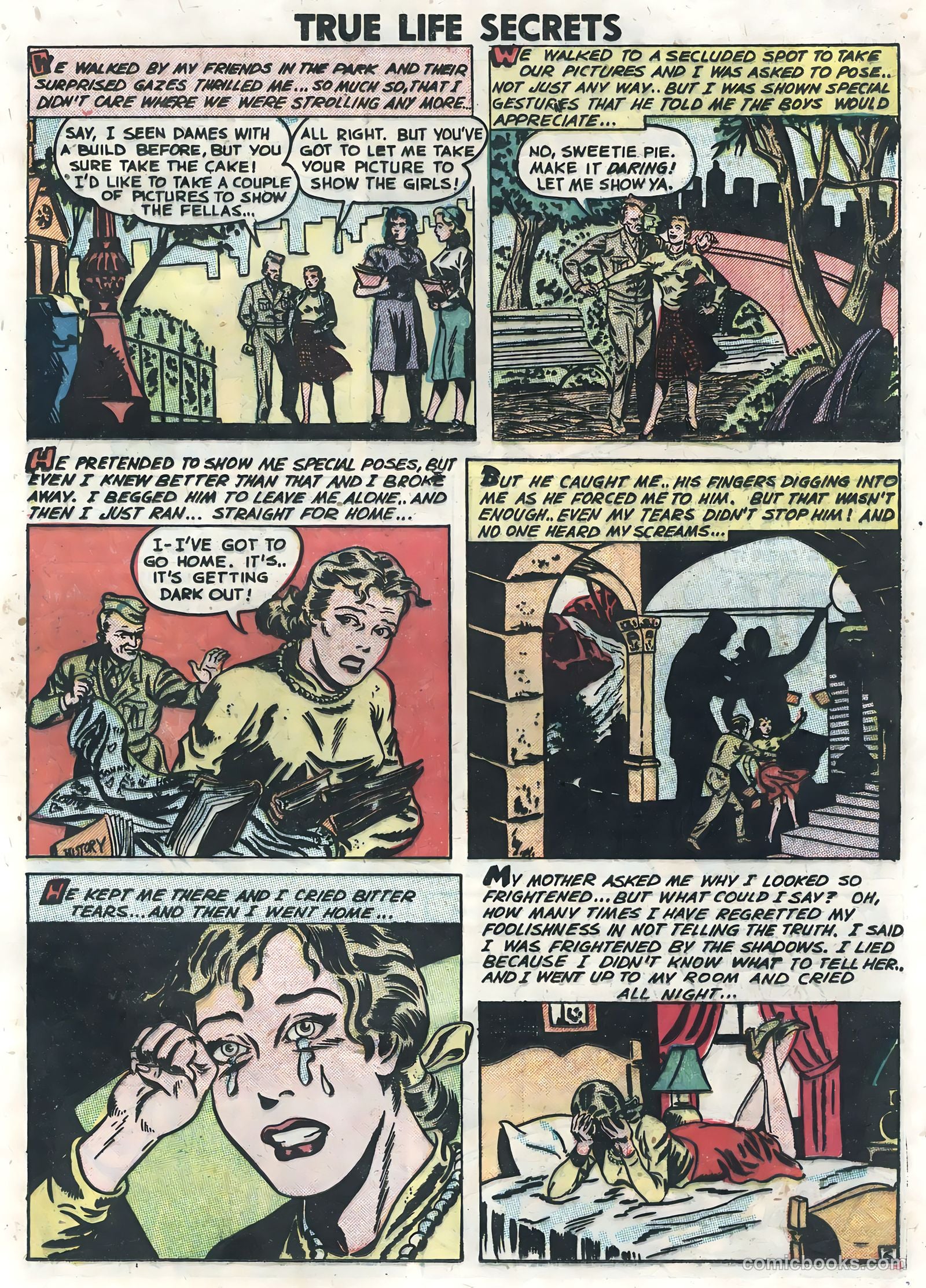True Life Secrets #7 — page 21 of 36