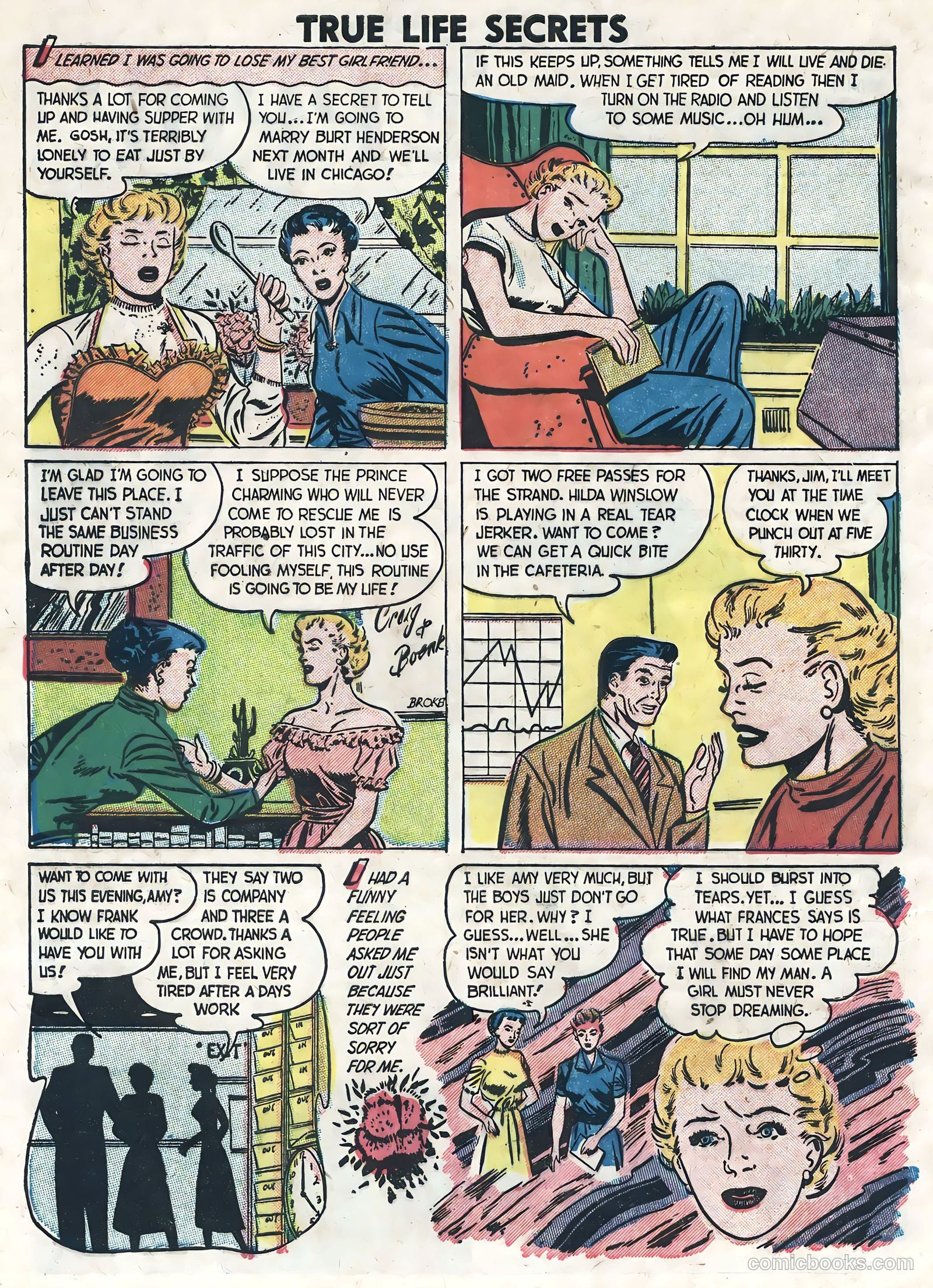 True Life Secrets #8 — page 4 of 36