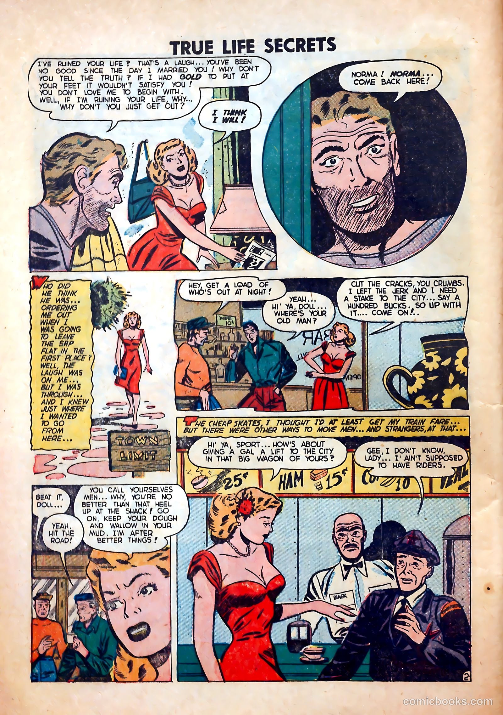 True Life Secrets #9 — page 4 of 36