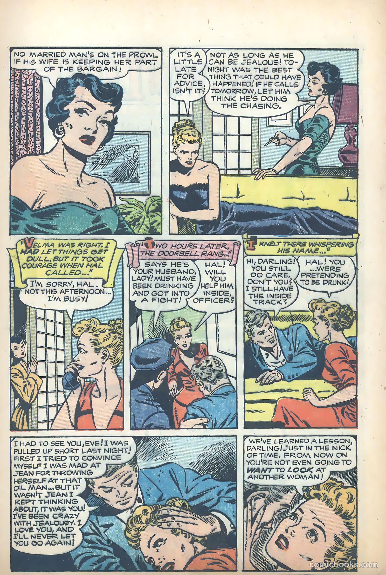 True Love Pictorial #6 — page 9 of 36