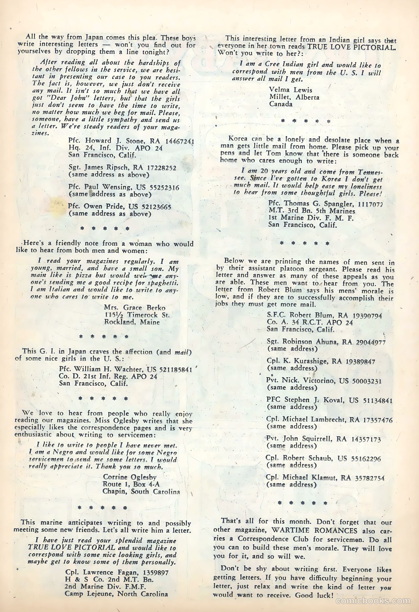 True Love Pictorial #6 — page 23 of 36