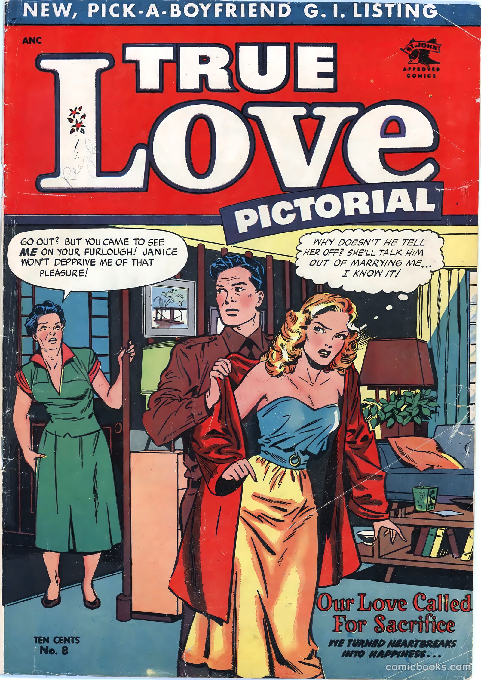 True Love Pictorial #8 — page 1 of 36