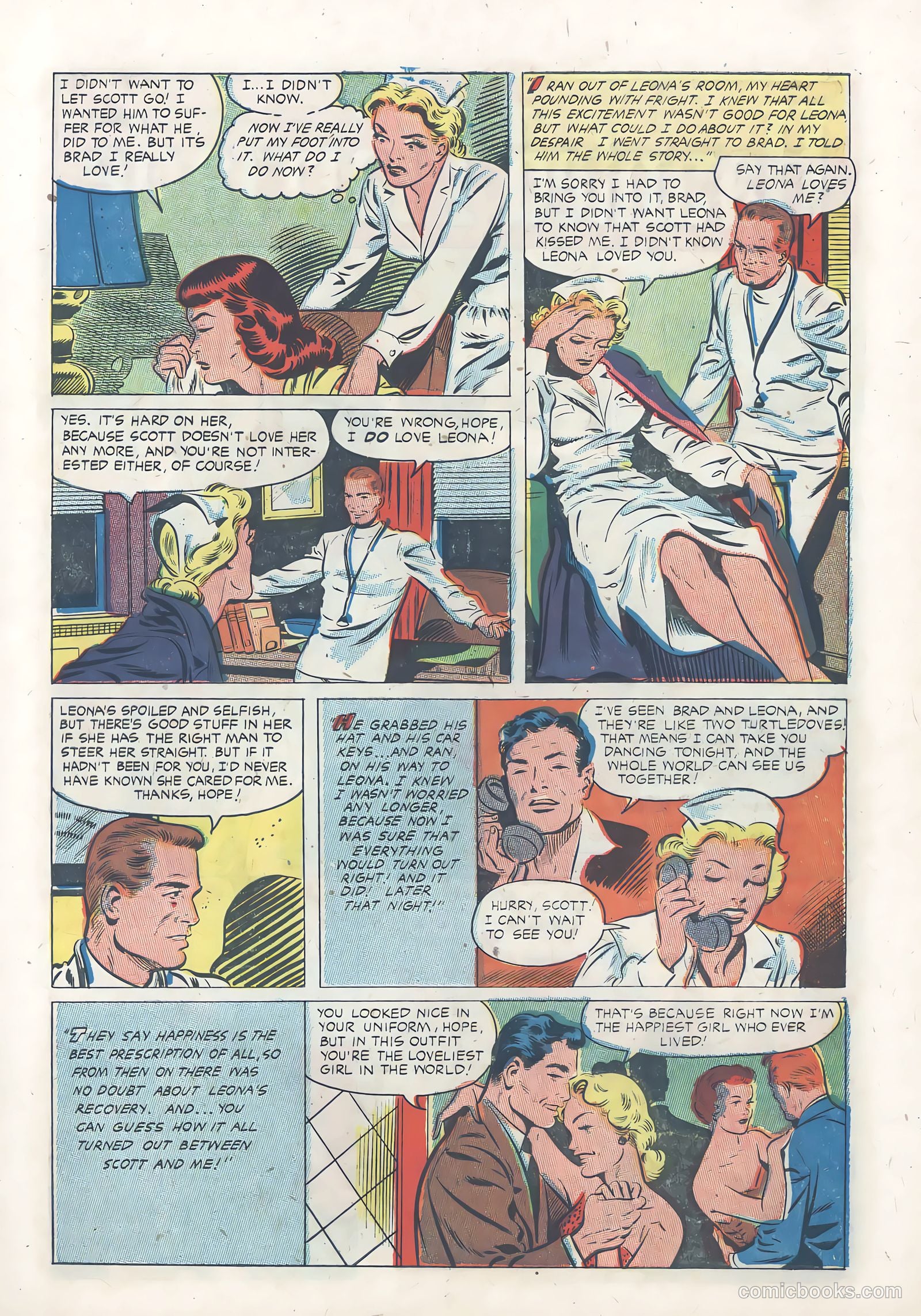 True Love Pictorial #8 — page 9 of 36