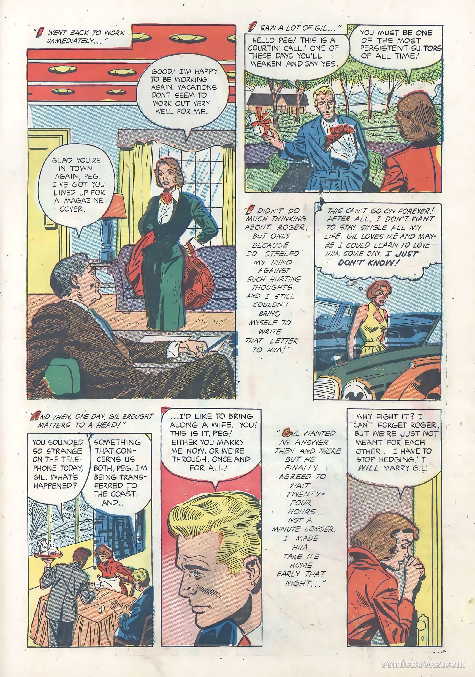 True Love Pictorial #8 — page 33 of 36