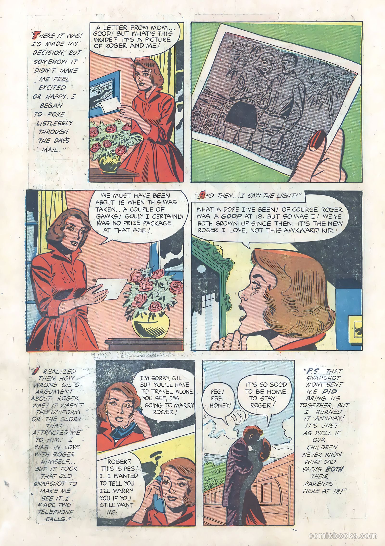True Love Pictorial #8 — page 34 of 36