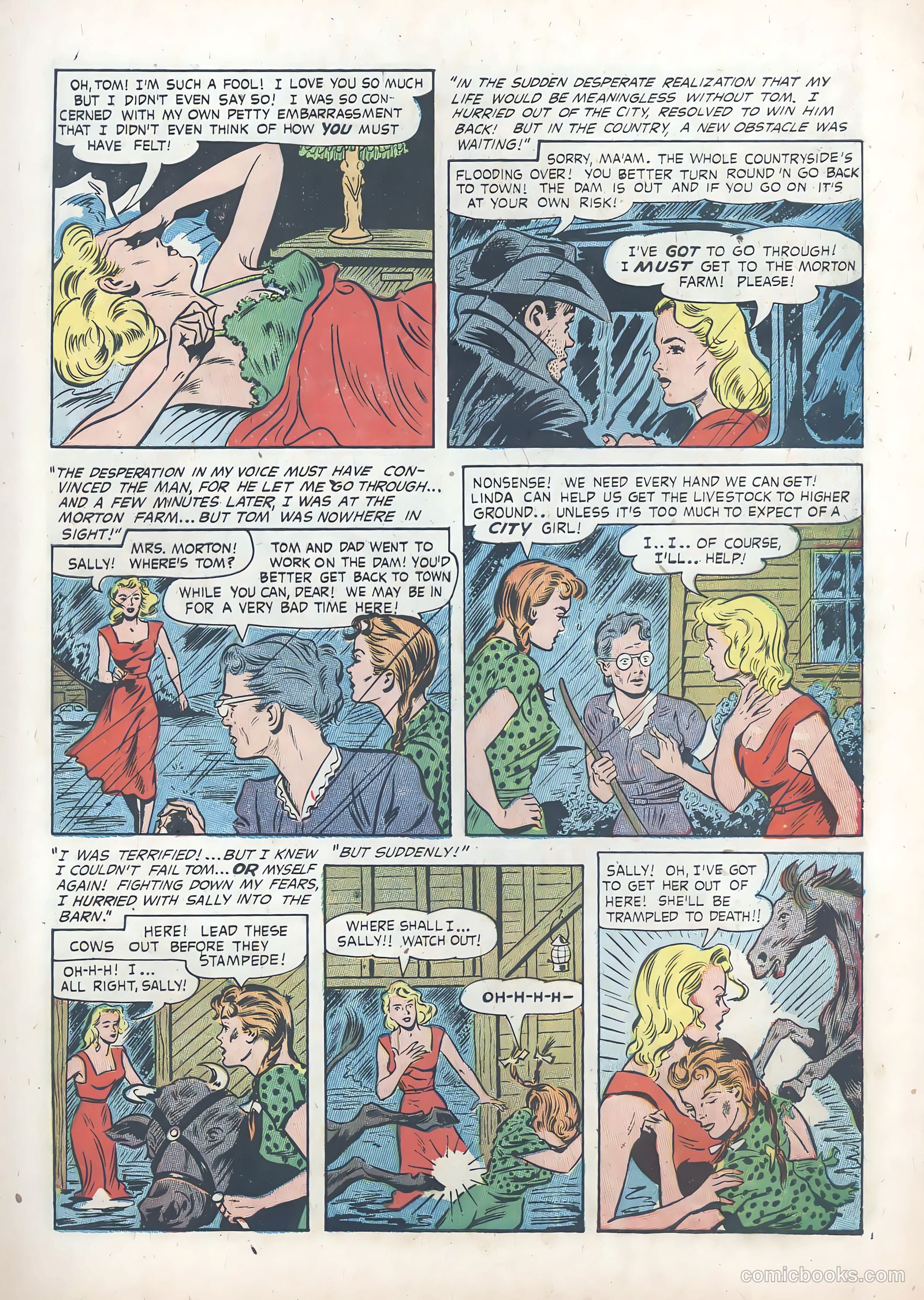 True Love Pictorial #9 — page 7 of 36
