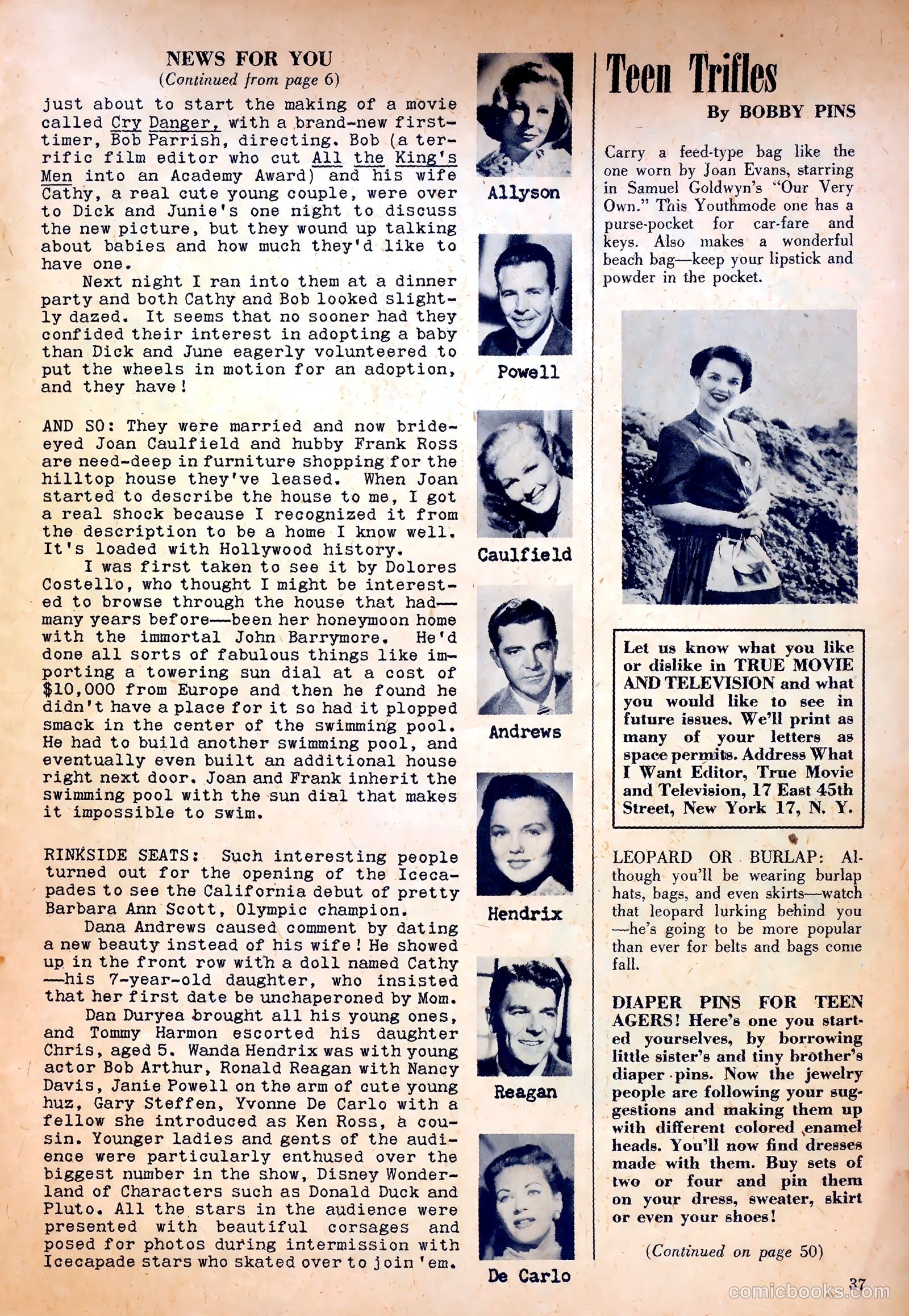 True Movie and Television #1 — page 37 of 52