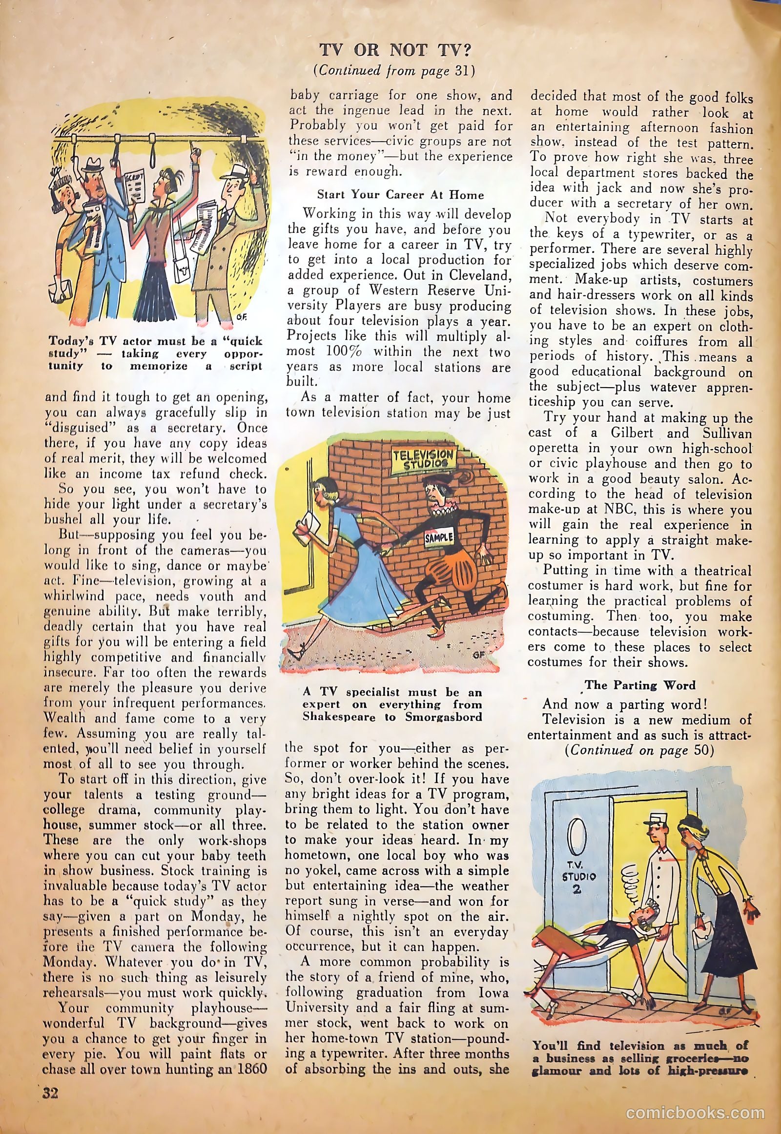 True Movie and Television #2 — page 32 of 52