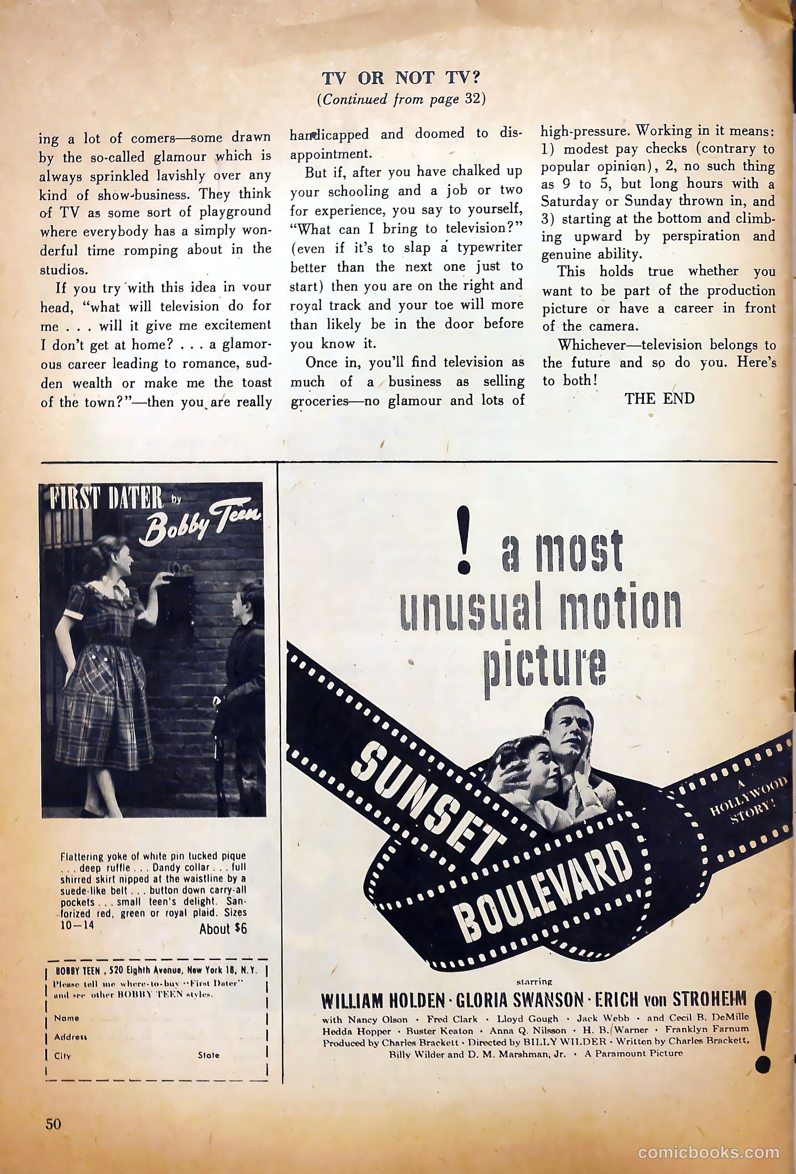 True Movie and Television #2 — page 50 of 52