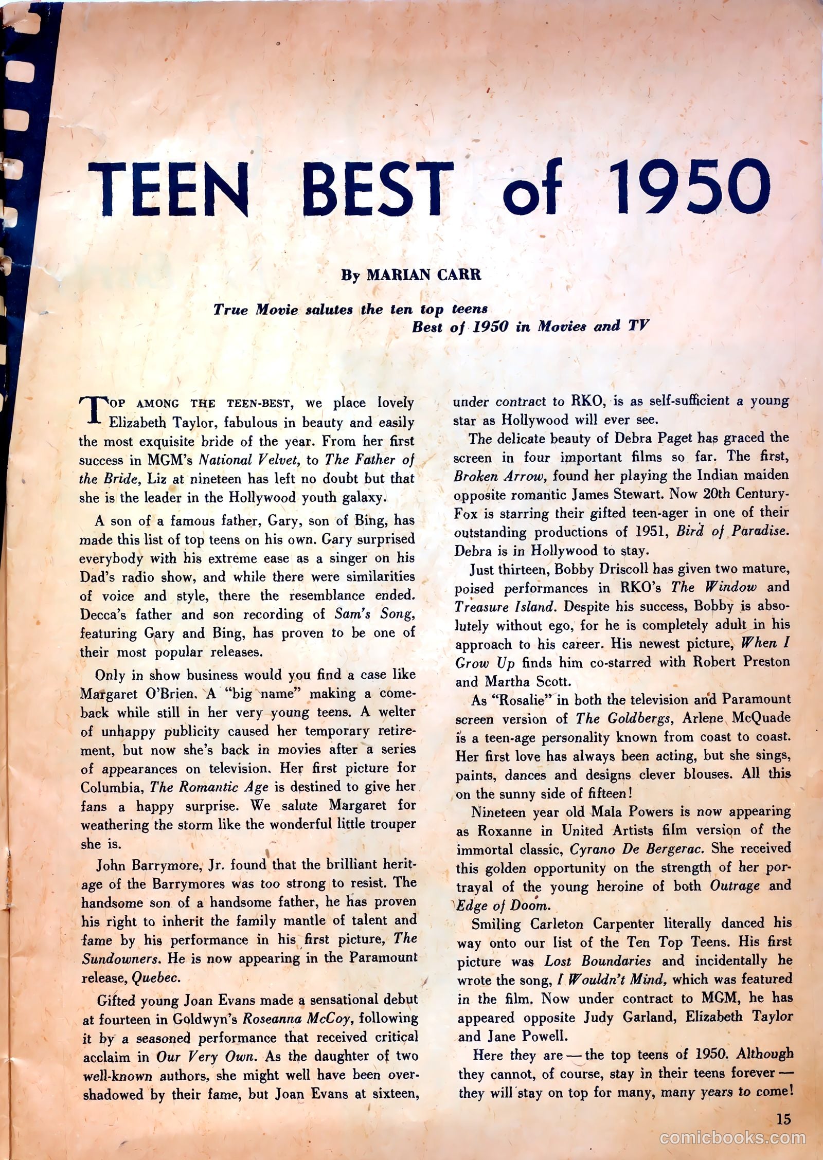 True Movie and Television #4 — page 15 of 52