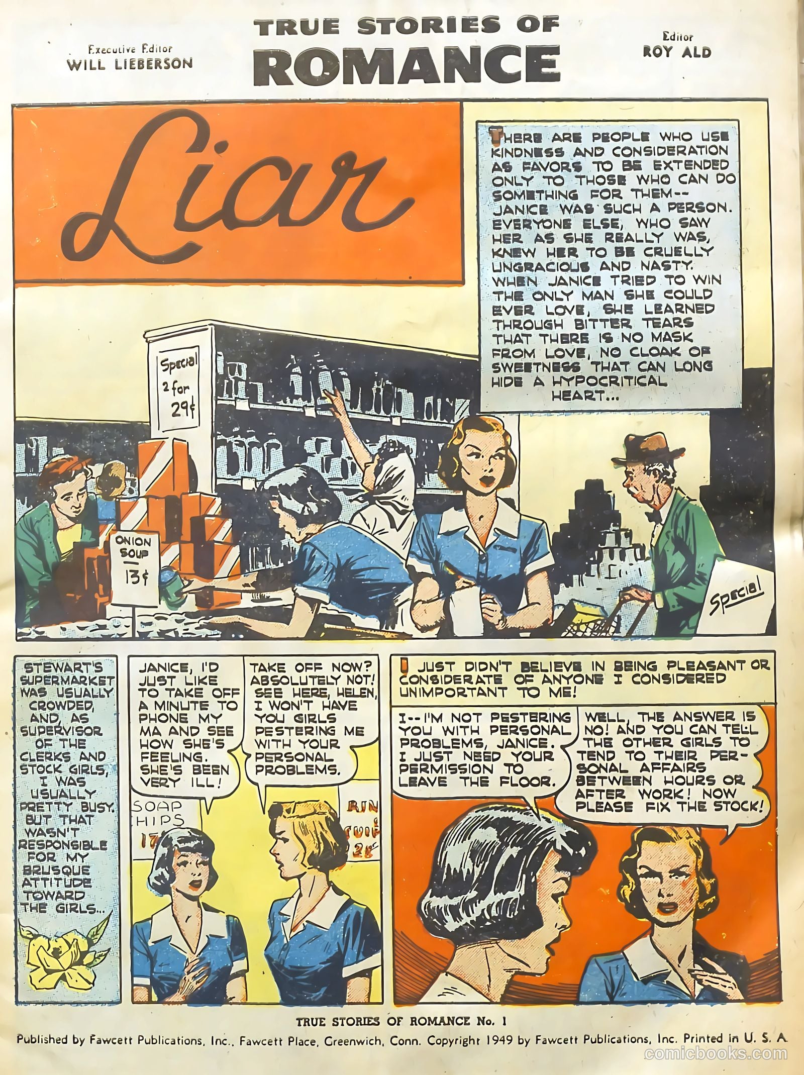 True Stories of Romance #1 — page 3 of 36