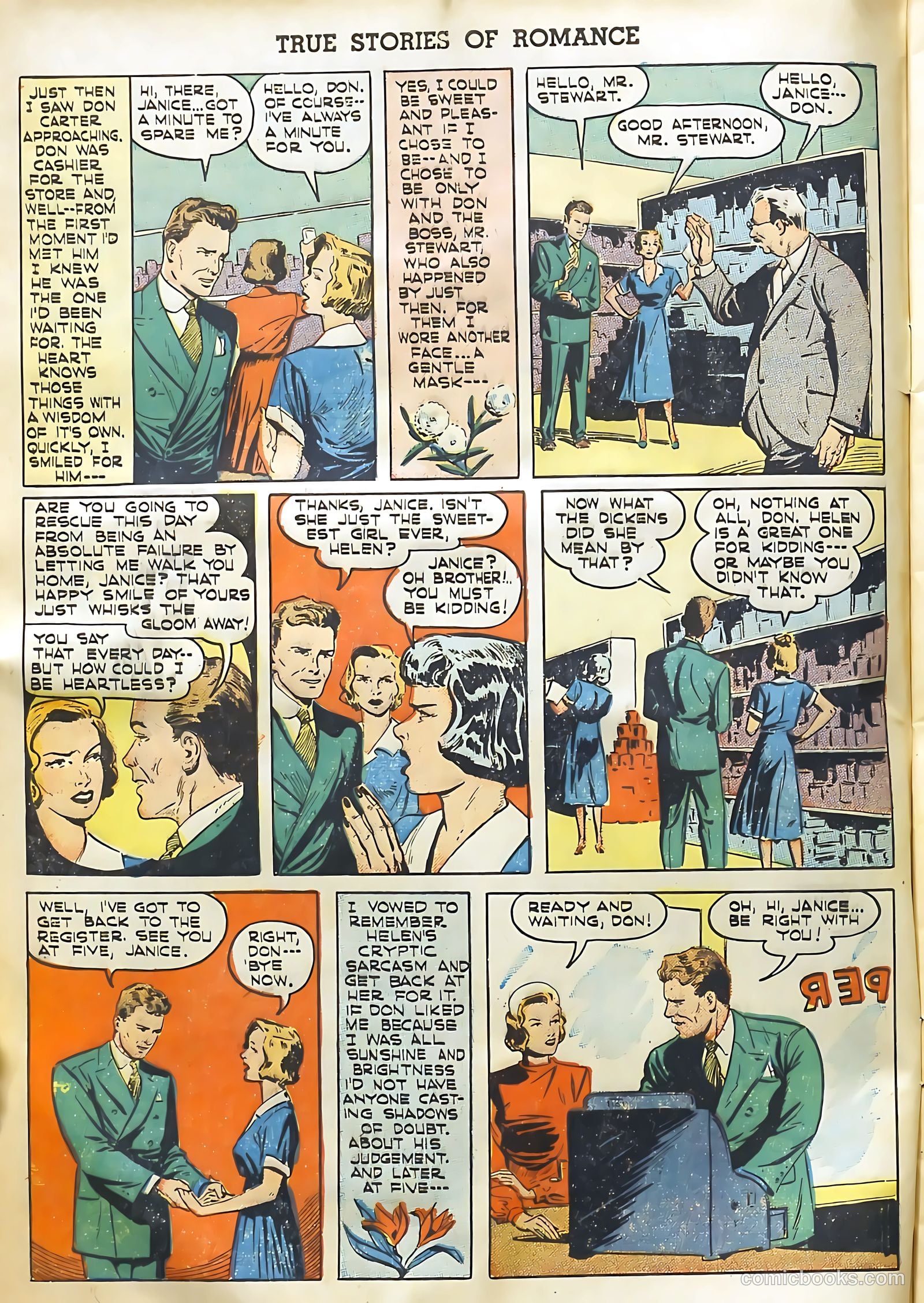 True Stories of Romance #1 — page 4 of 36