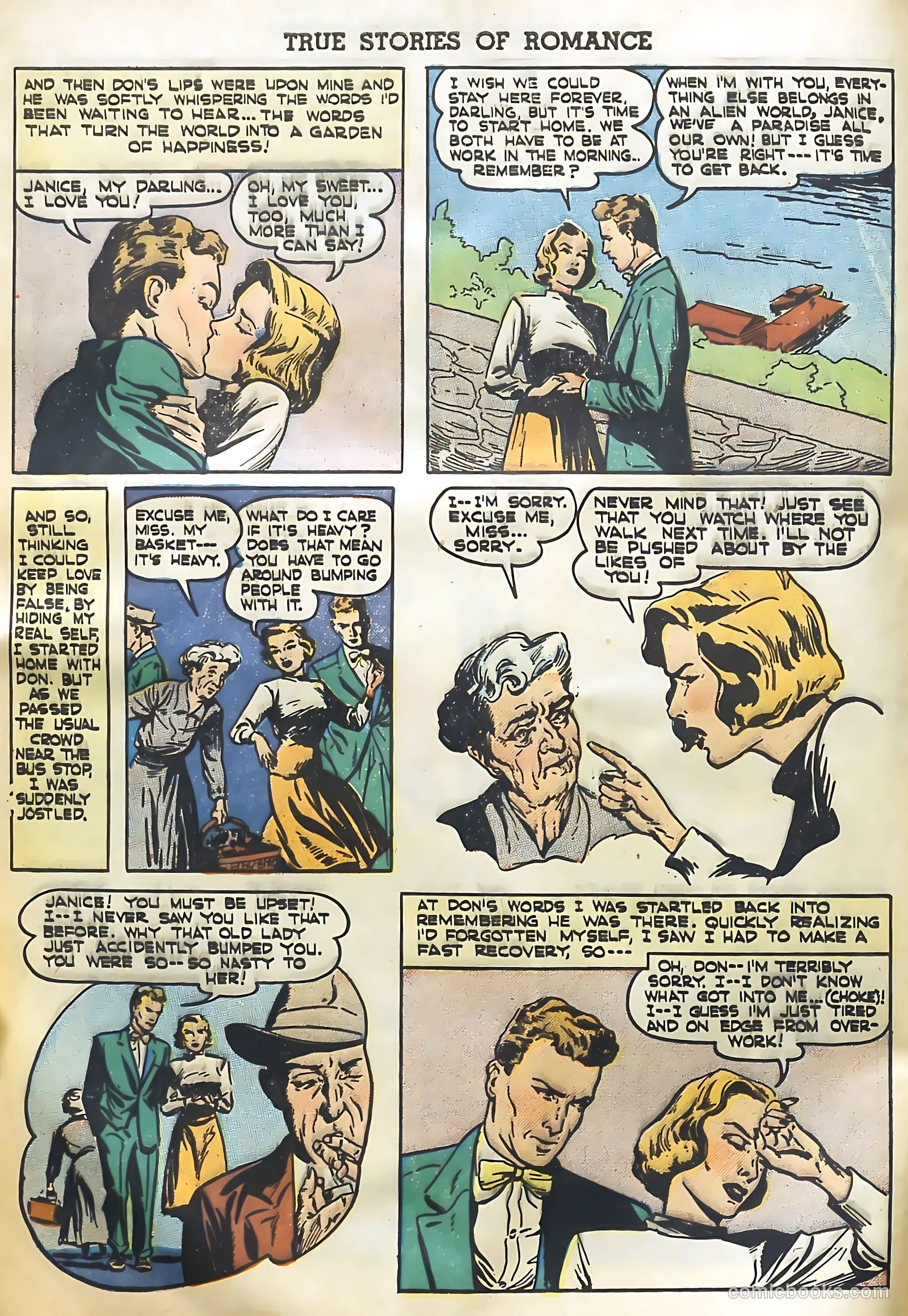 True Stories of Romance #1 — page 8 of 36