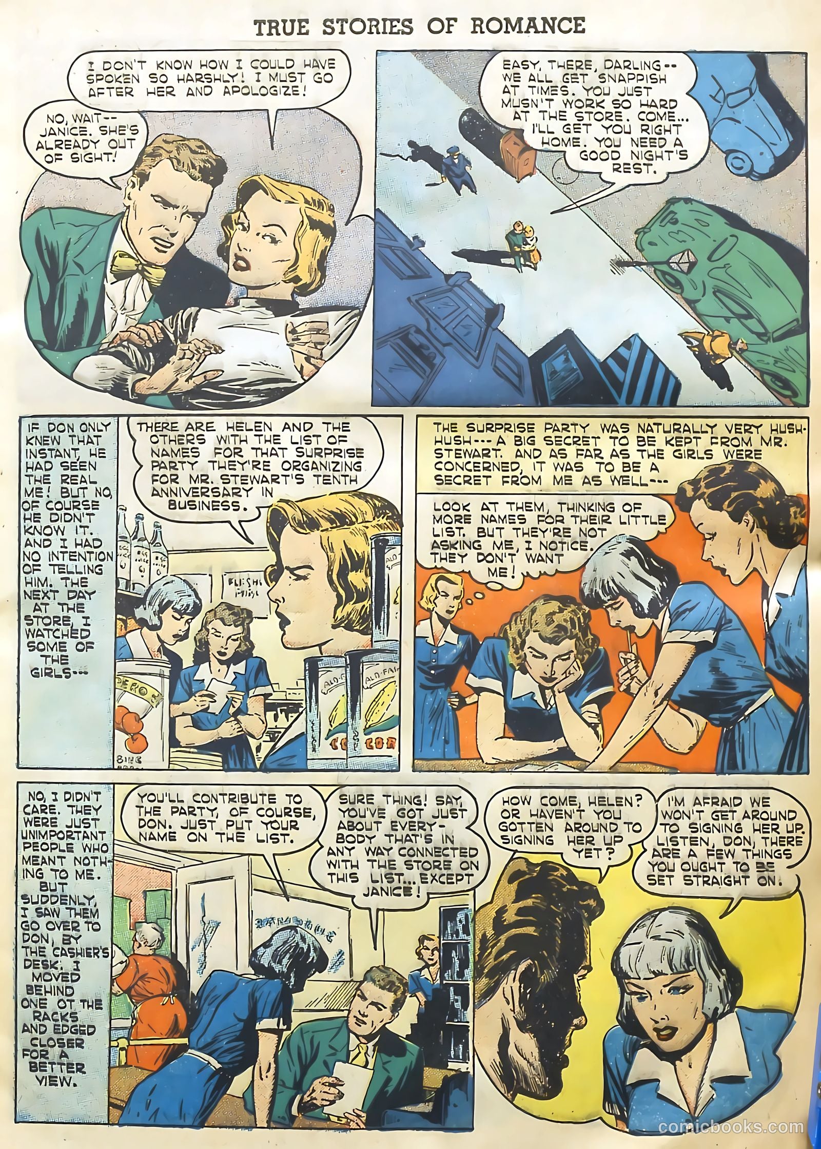 True Stories of Romance #1 — page 9 of 36