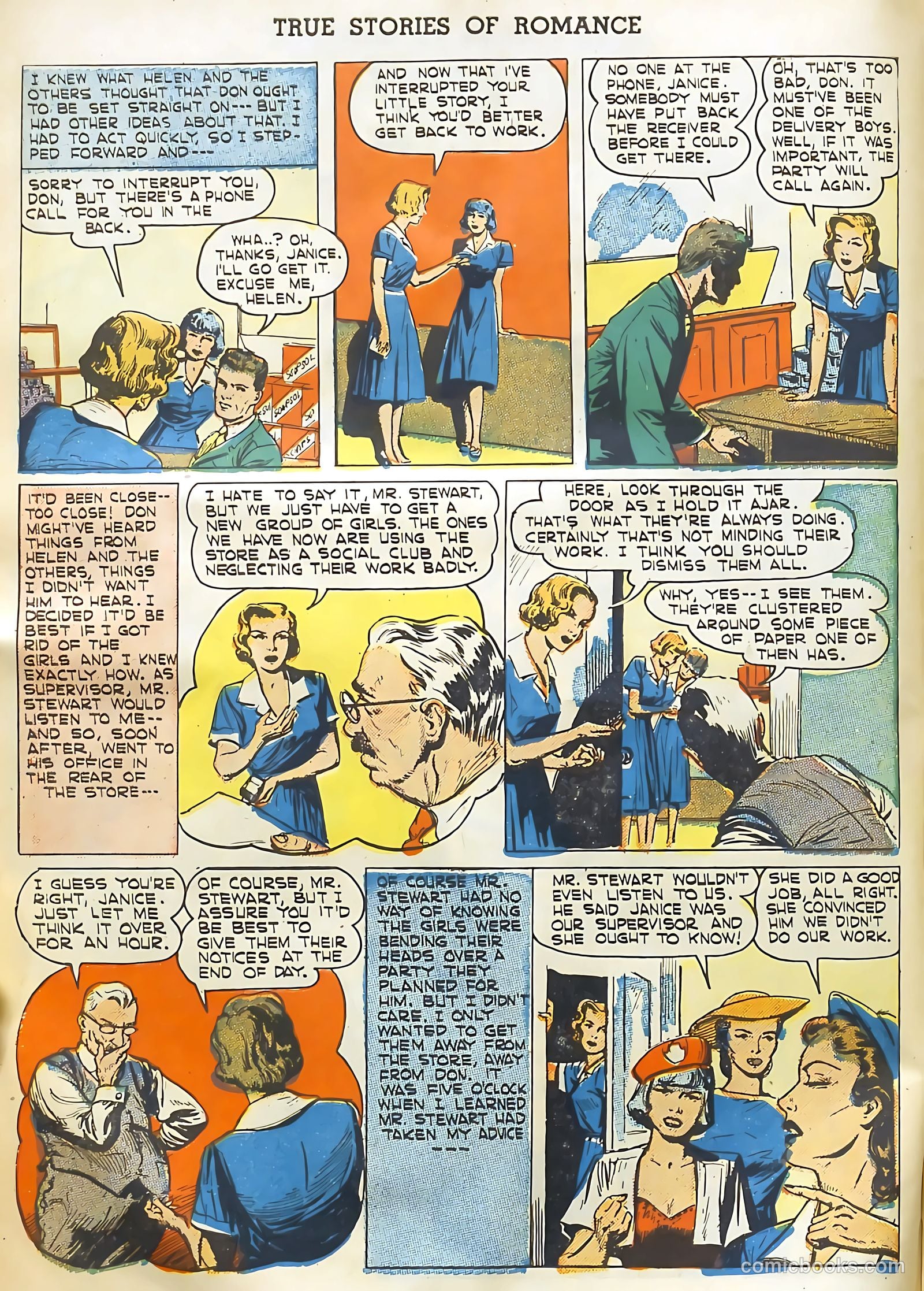 True Stories of Romance #1 — page 10 of 36