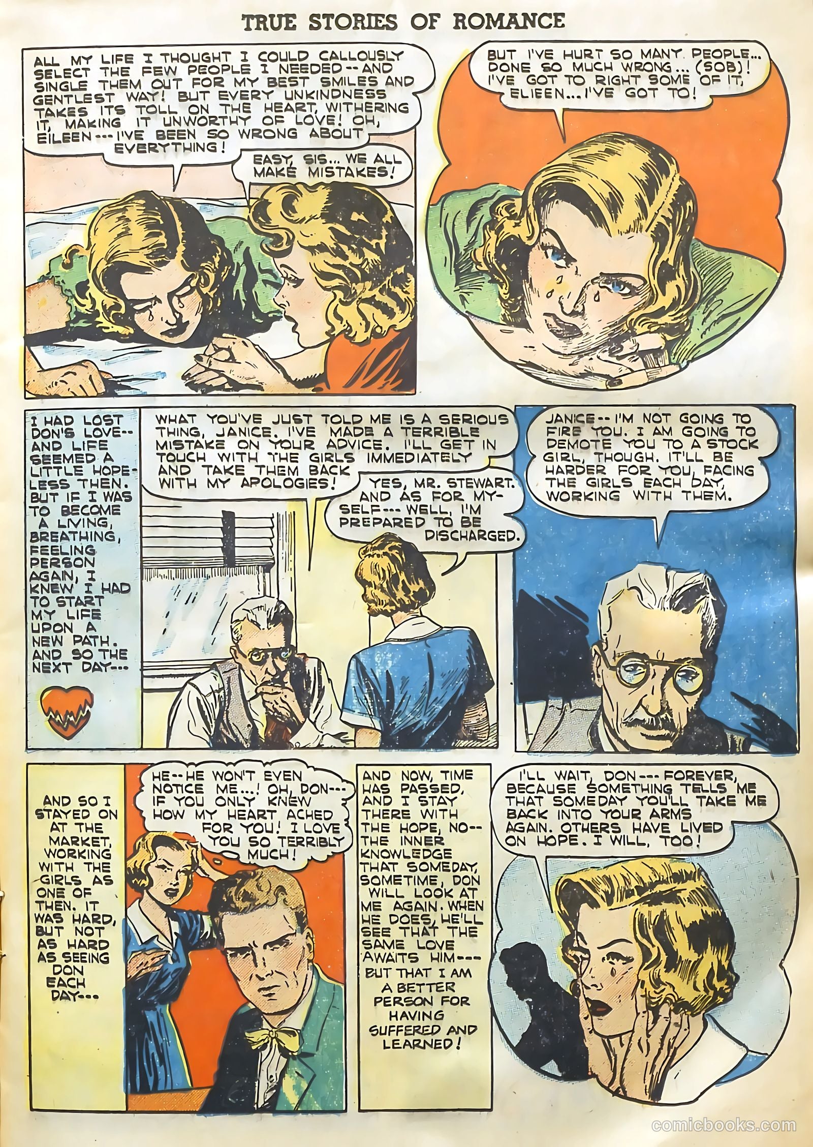True Stories of Romance #1 — page 13 of 36