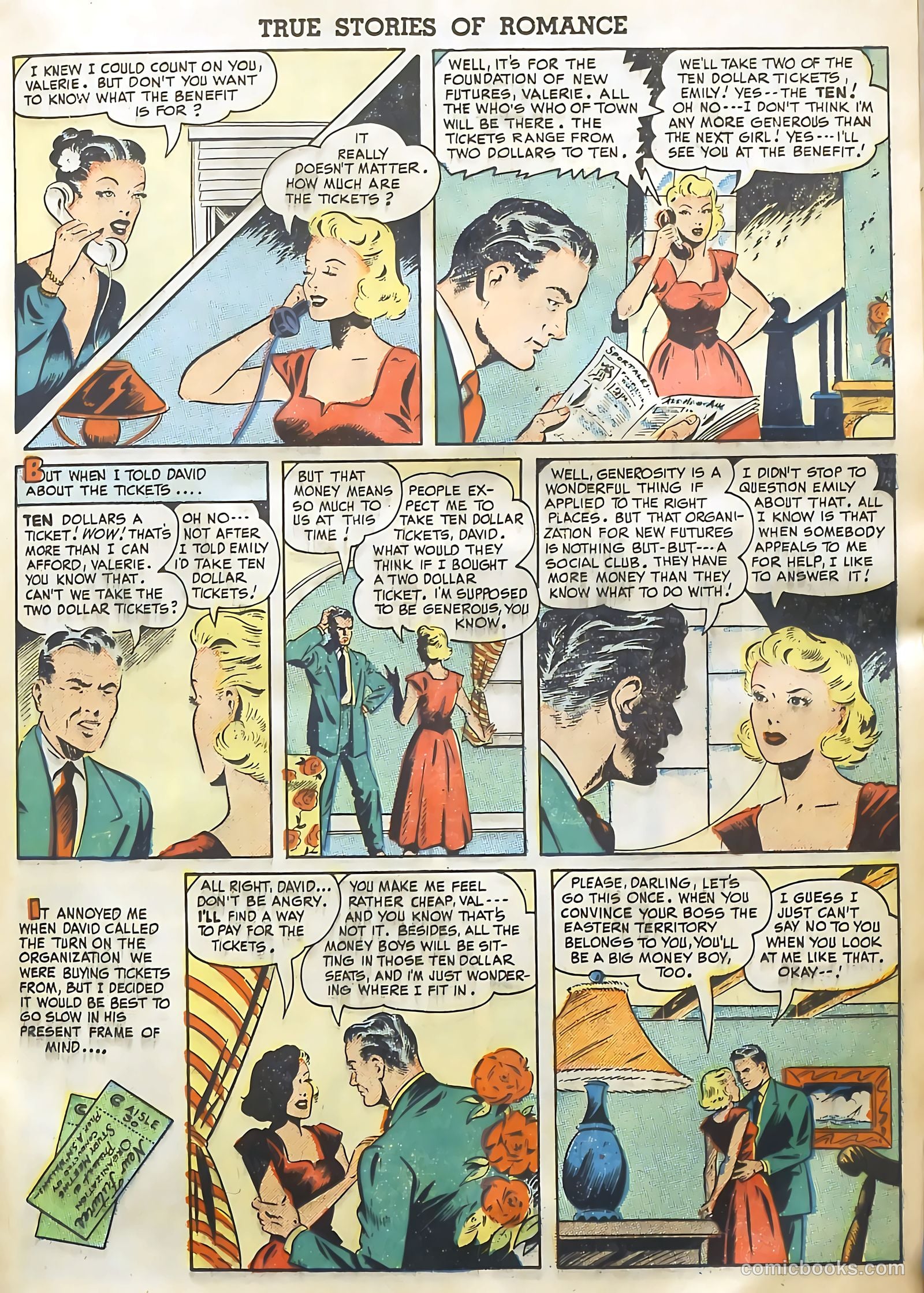 True Stories of Romance #1 — page 17 of 36