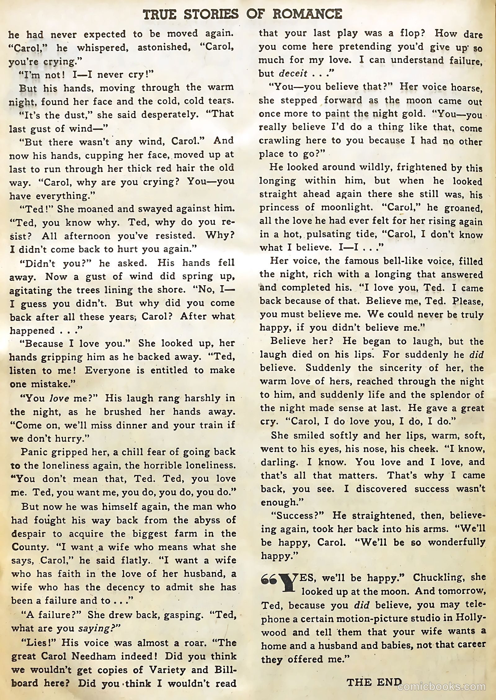 True Stories of Romance #1 — page 24 of 36
