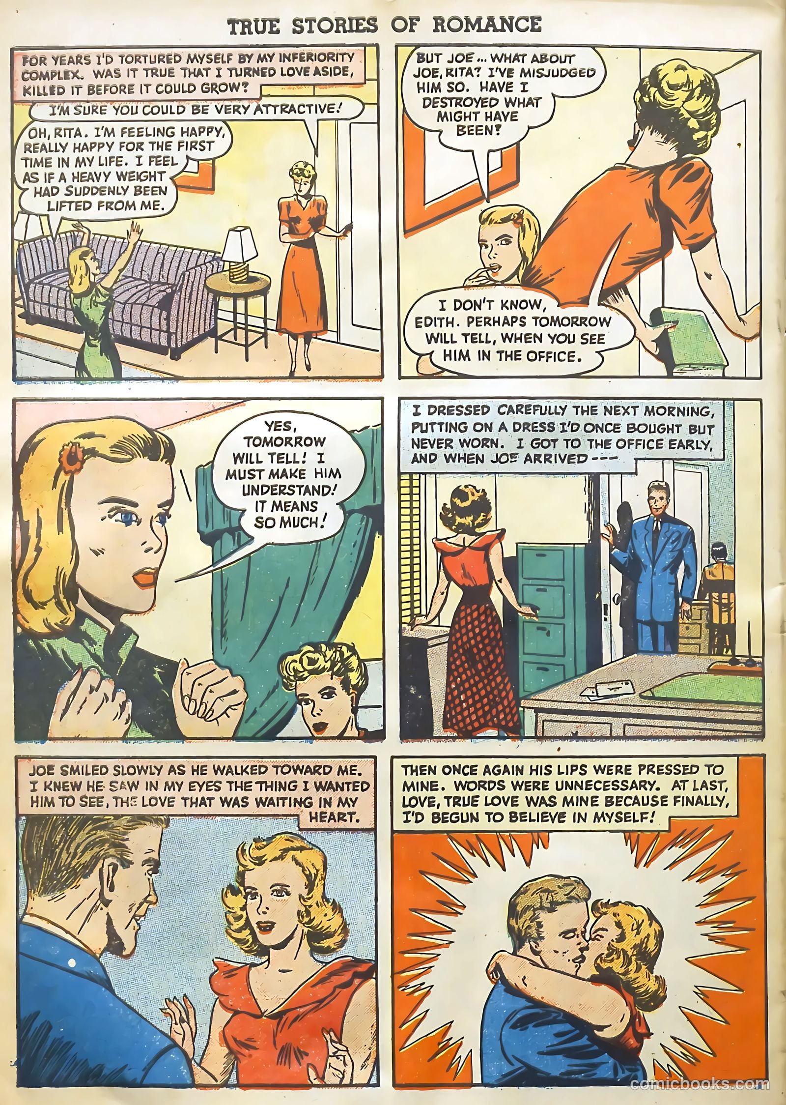 True Stories of Romance #1 — page 34 of 36