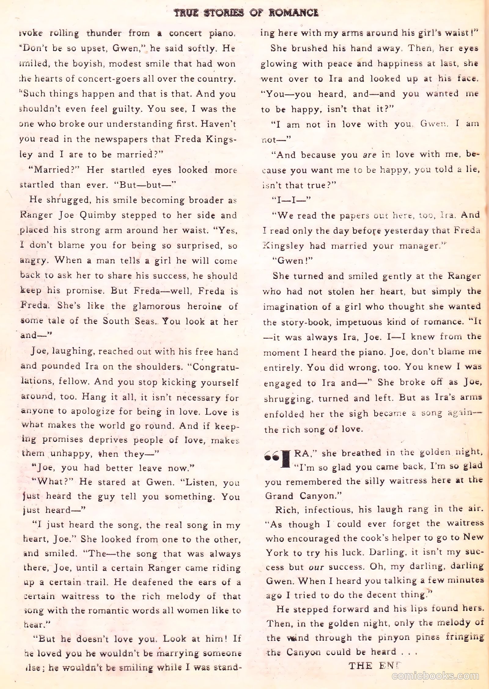 True Stories of Romance #3 — page 23 of 34