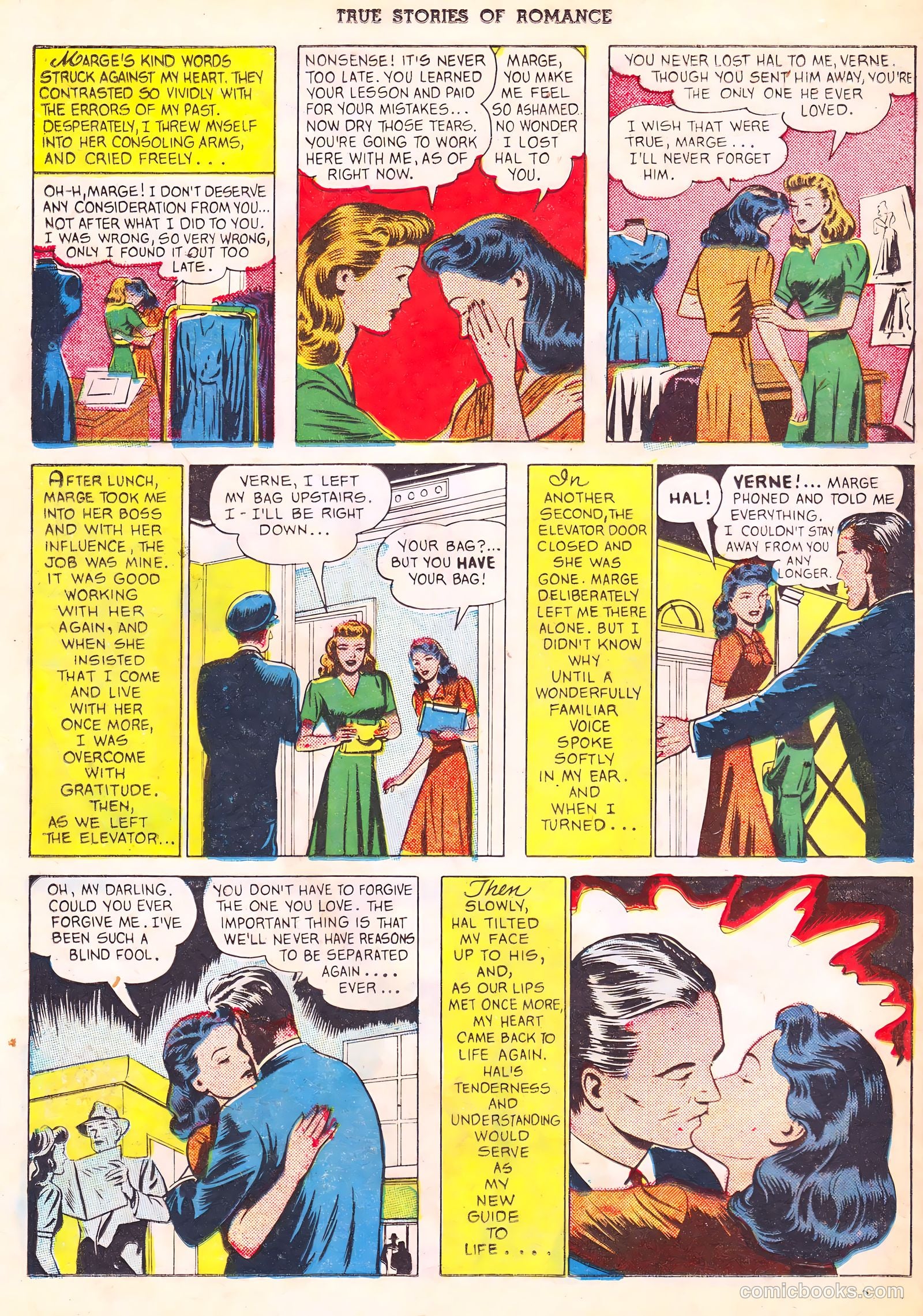 True Stories of Romance #3 — page 33 of 34