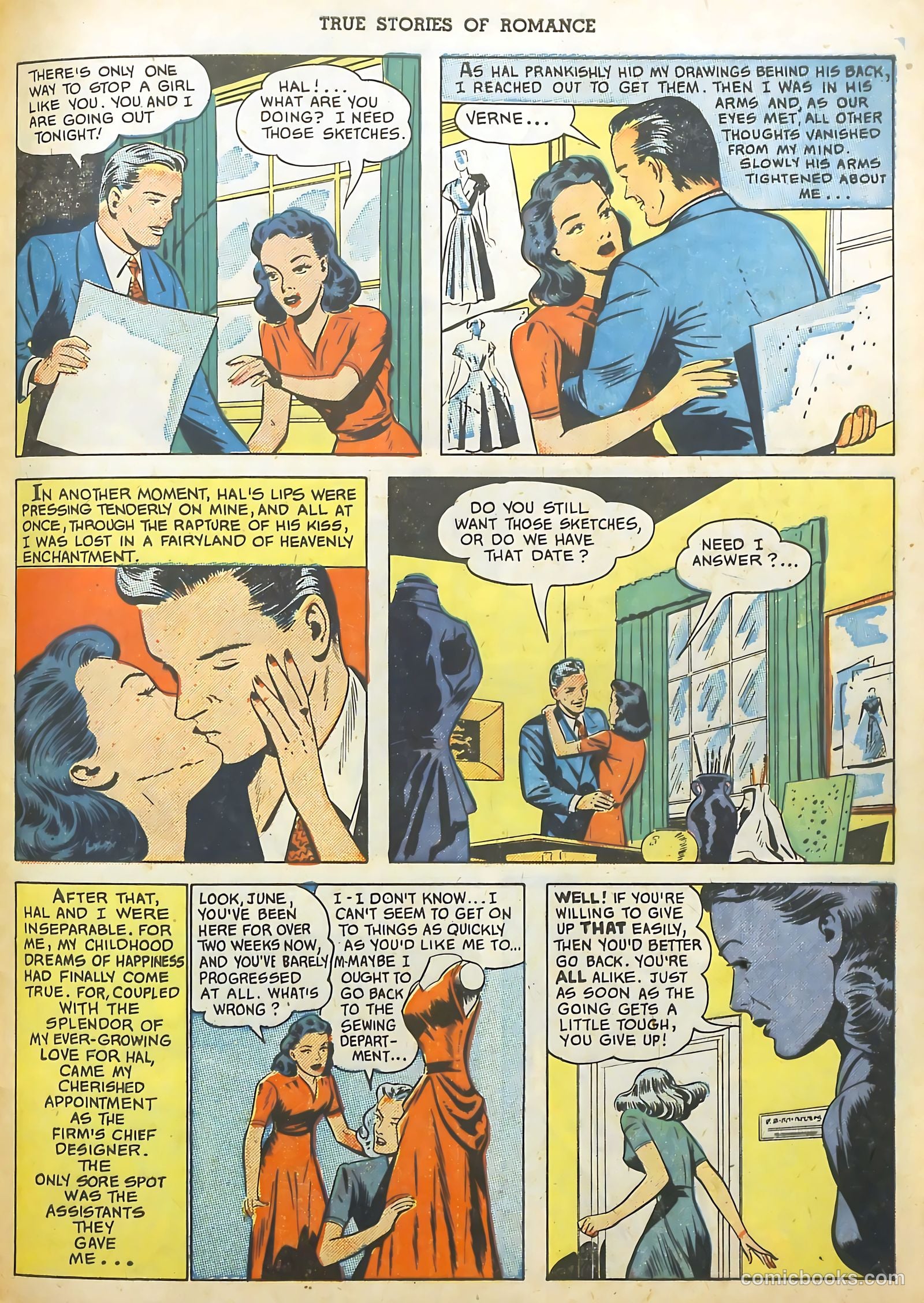 True Stories of Romance #3 — page 29 of 36