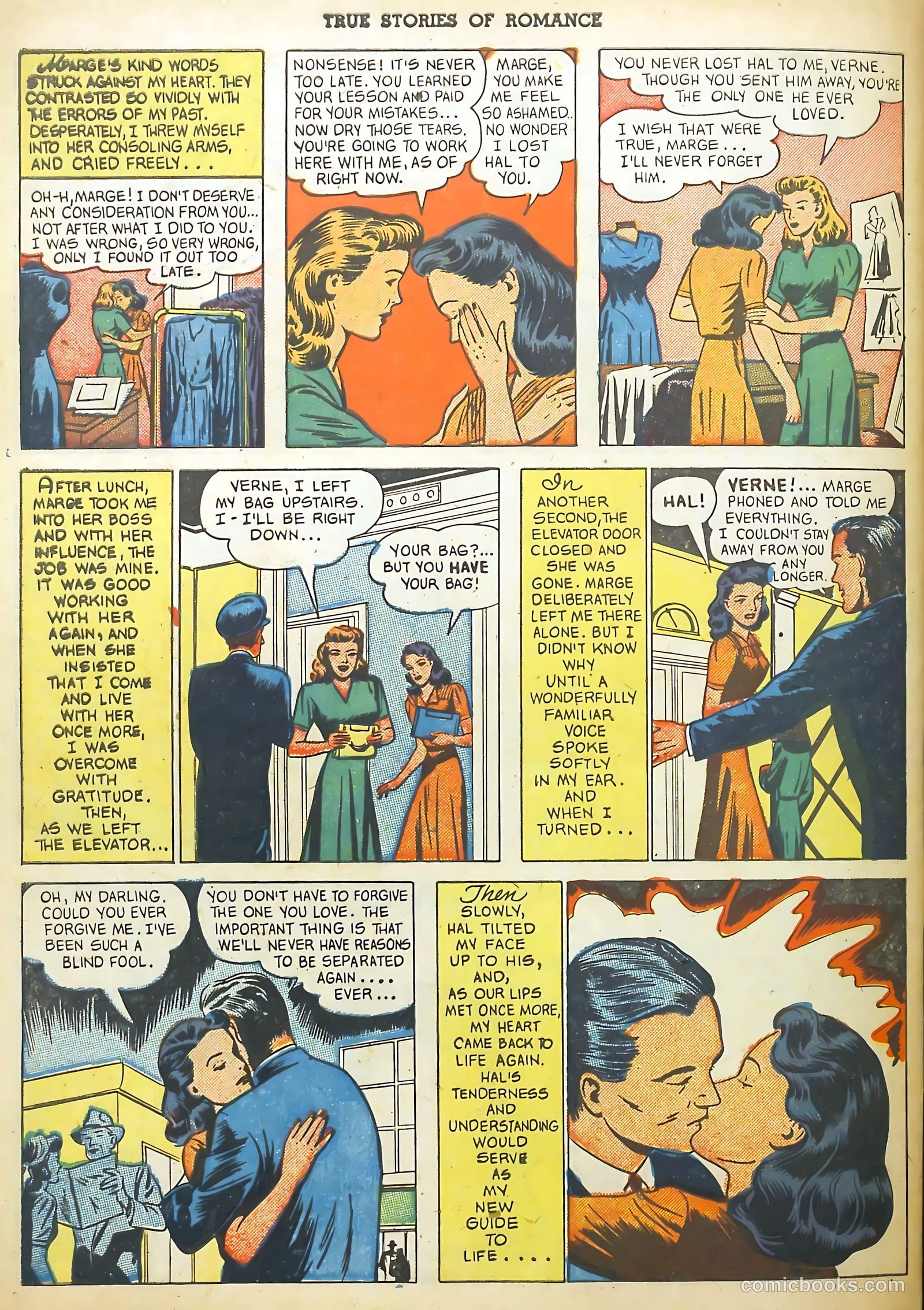 True Stories of Romance #3 — page 34 of 36