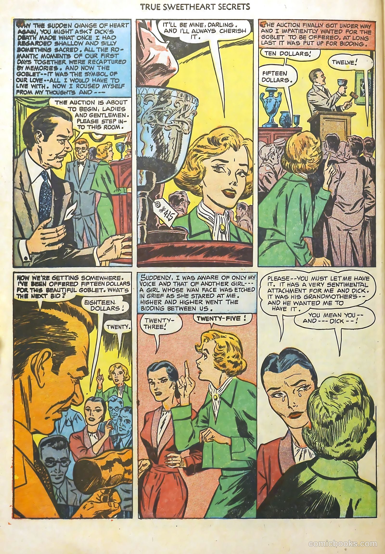 True Sweetheart Secrets #10 — page 32 of 36