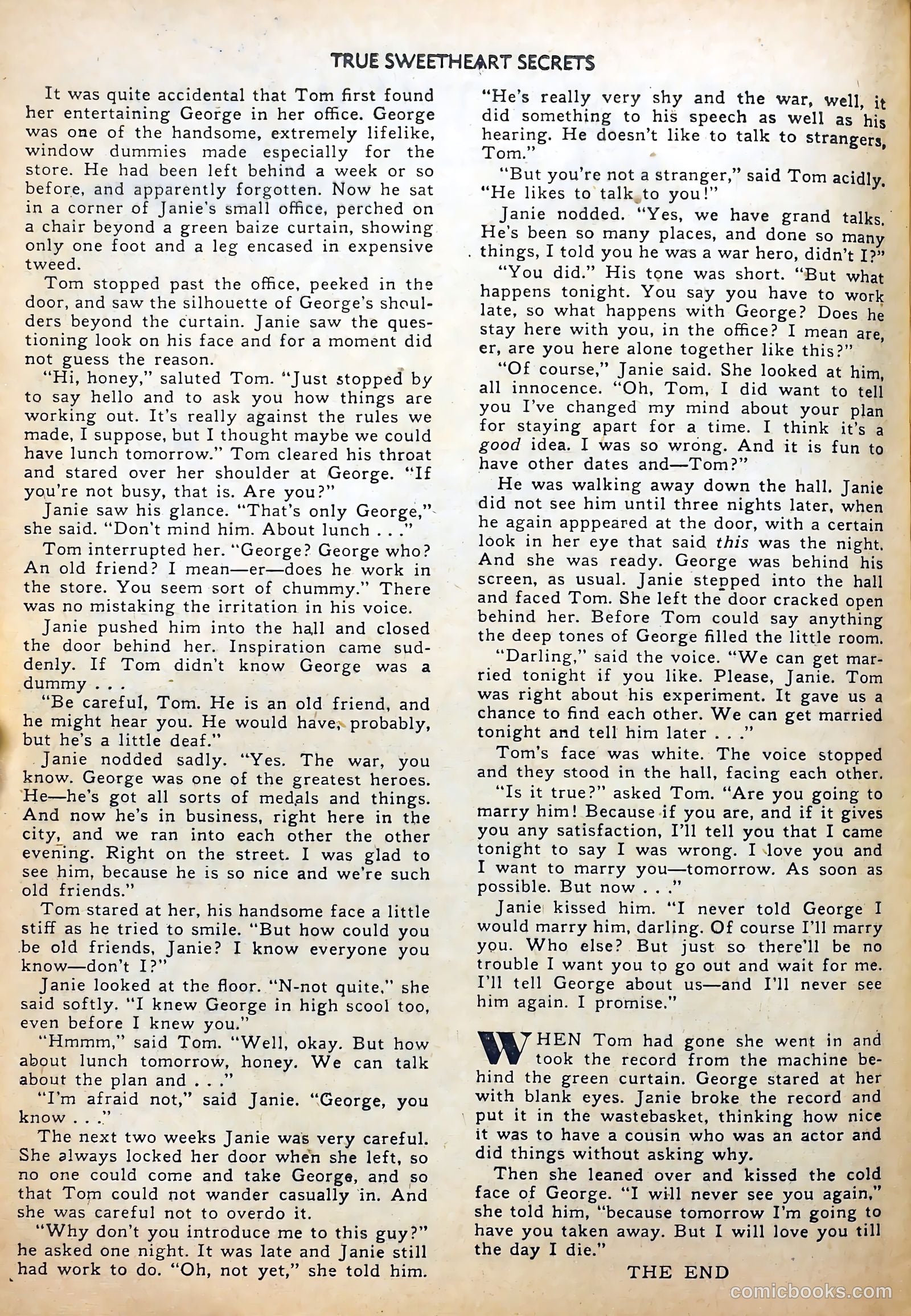 True Sweetheart Secrets #3 — page 25 of 37