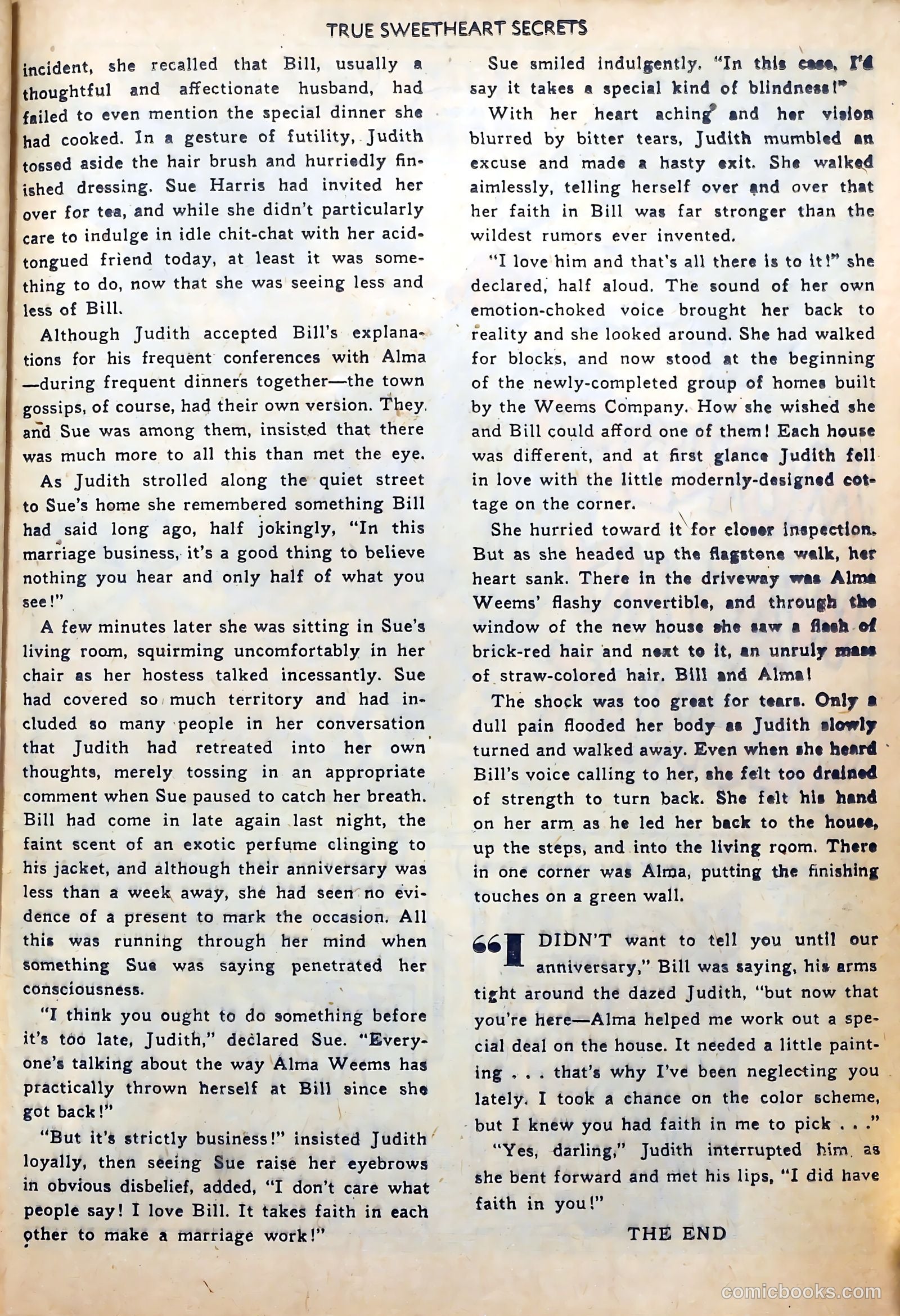 True Sweetheart Secrets #4 — page 25 of 36