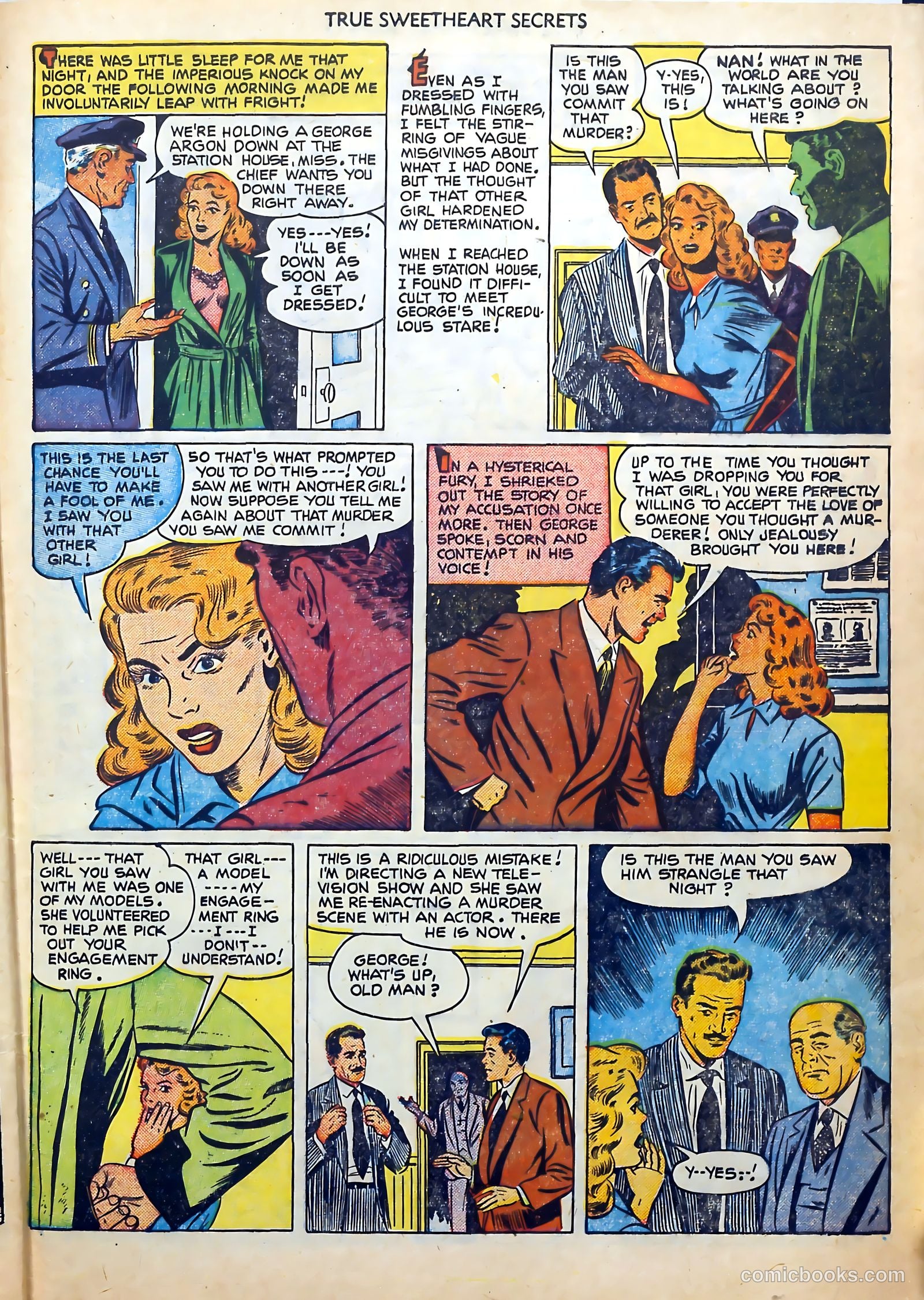 True Sweetheart Secrets #4 — page 33 of 36