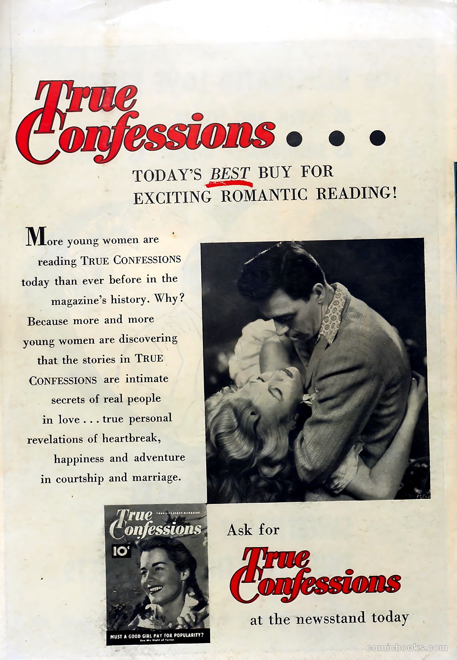 True Sweetheart Secrets #5 — page 36 of 36