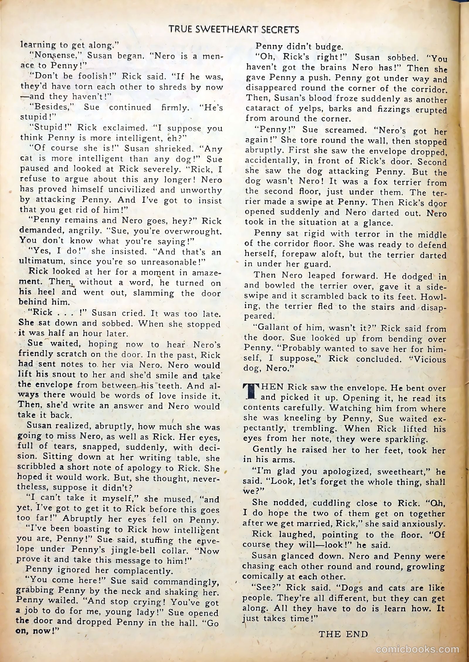 True Sweetheart Secrets #7 — page 26 of 36