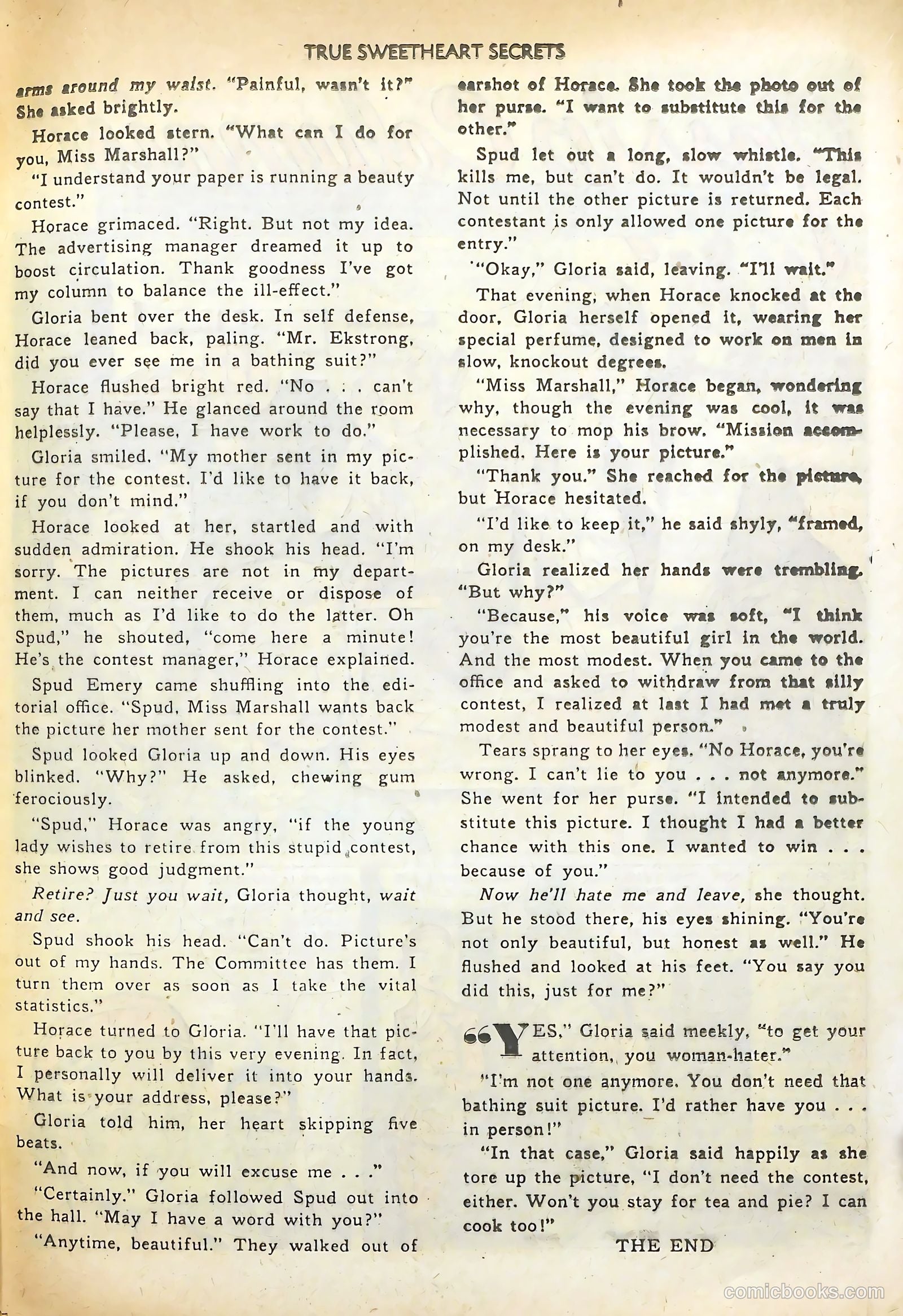 True Sweetheart Secrets #9 — page 25 of 36