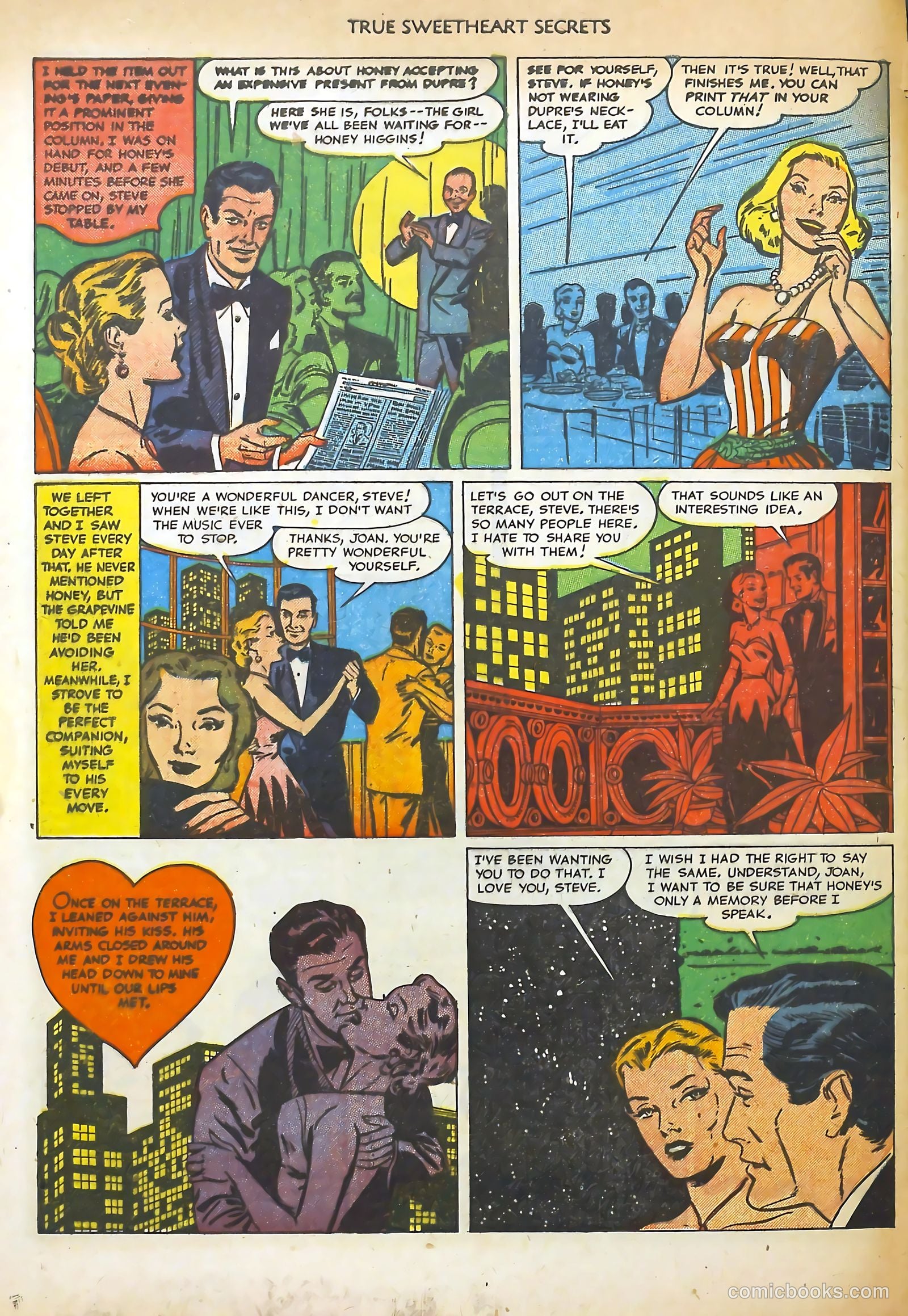 True Sweetheart Secrets #9 — page 32 of 36