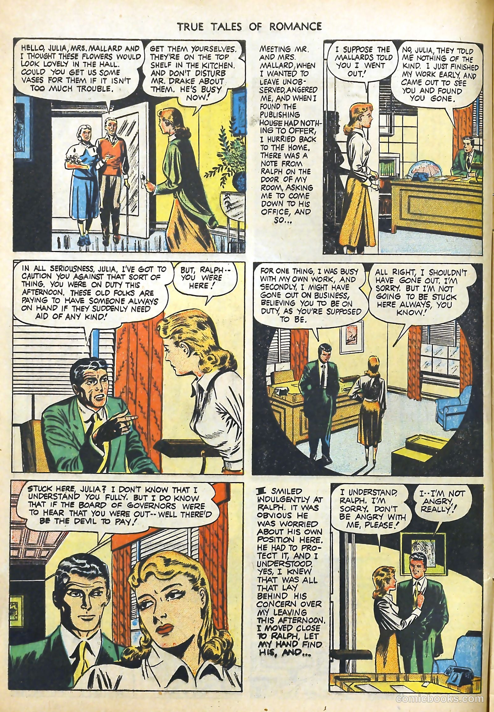 True Tales of Romance #4 — page 8 of 36
