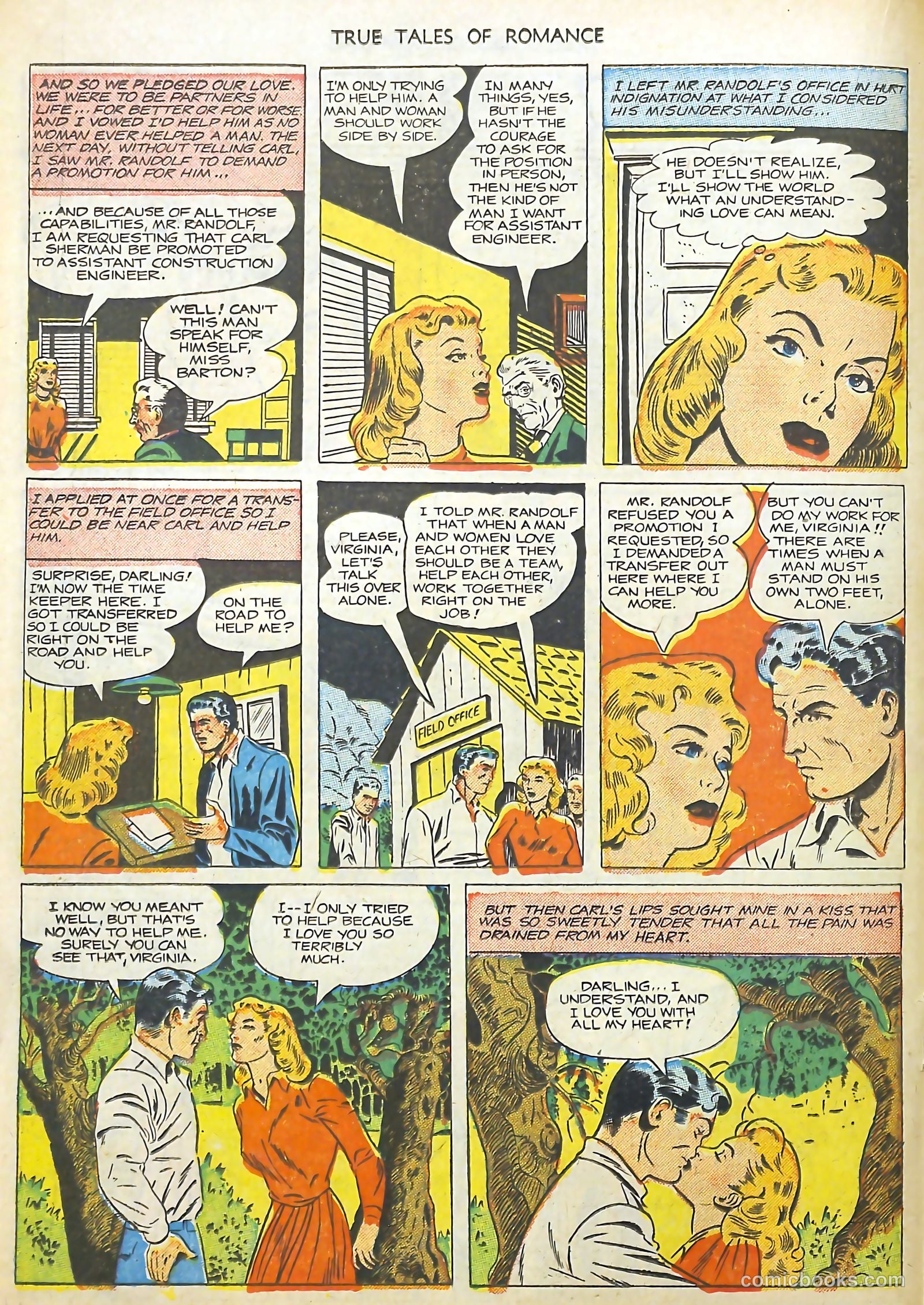 True Tales of Romance #4 — page 18 of 36