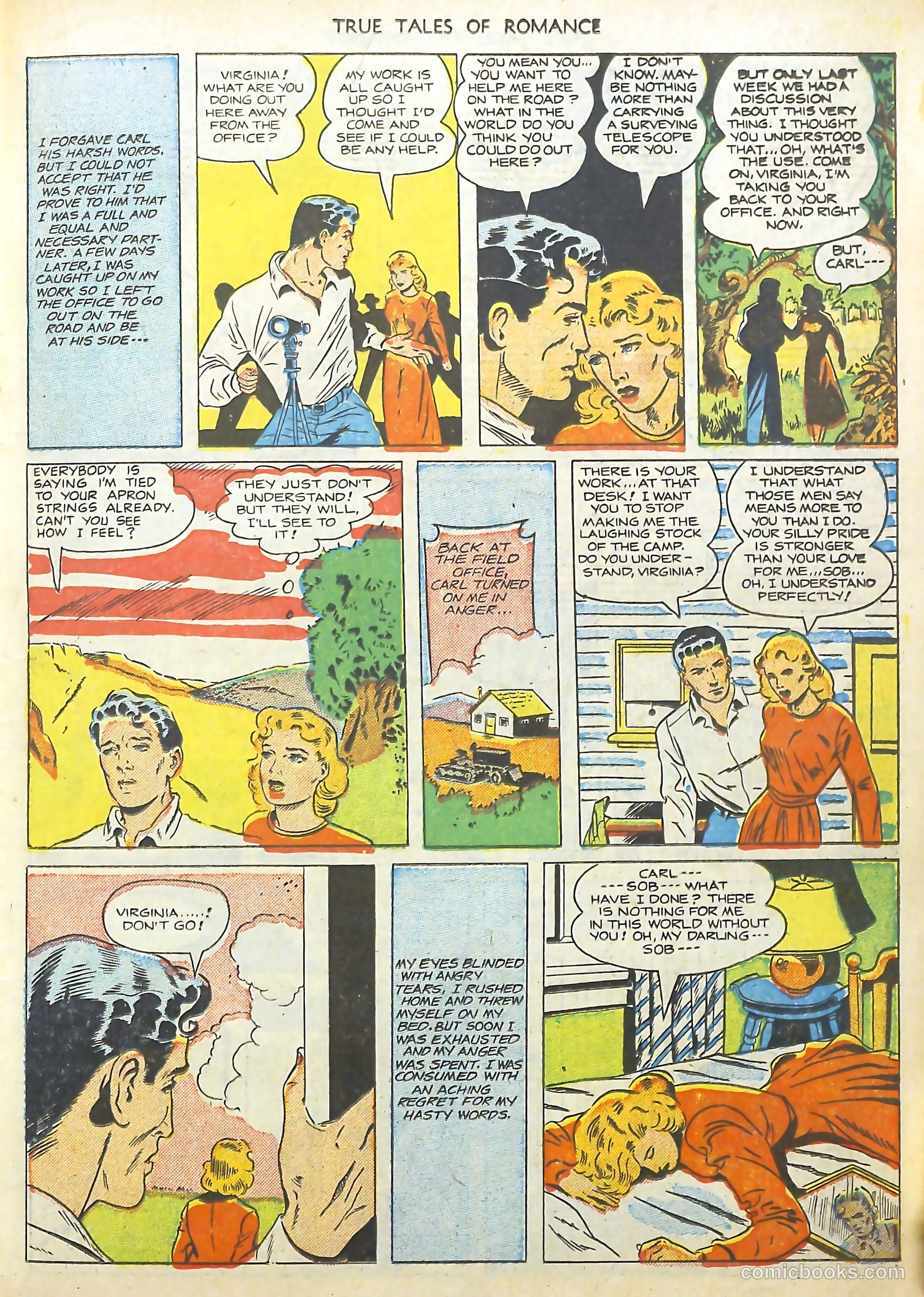 True Tales of Romance #4 — page 19 of 36