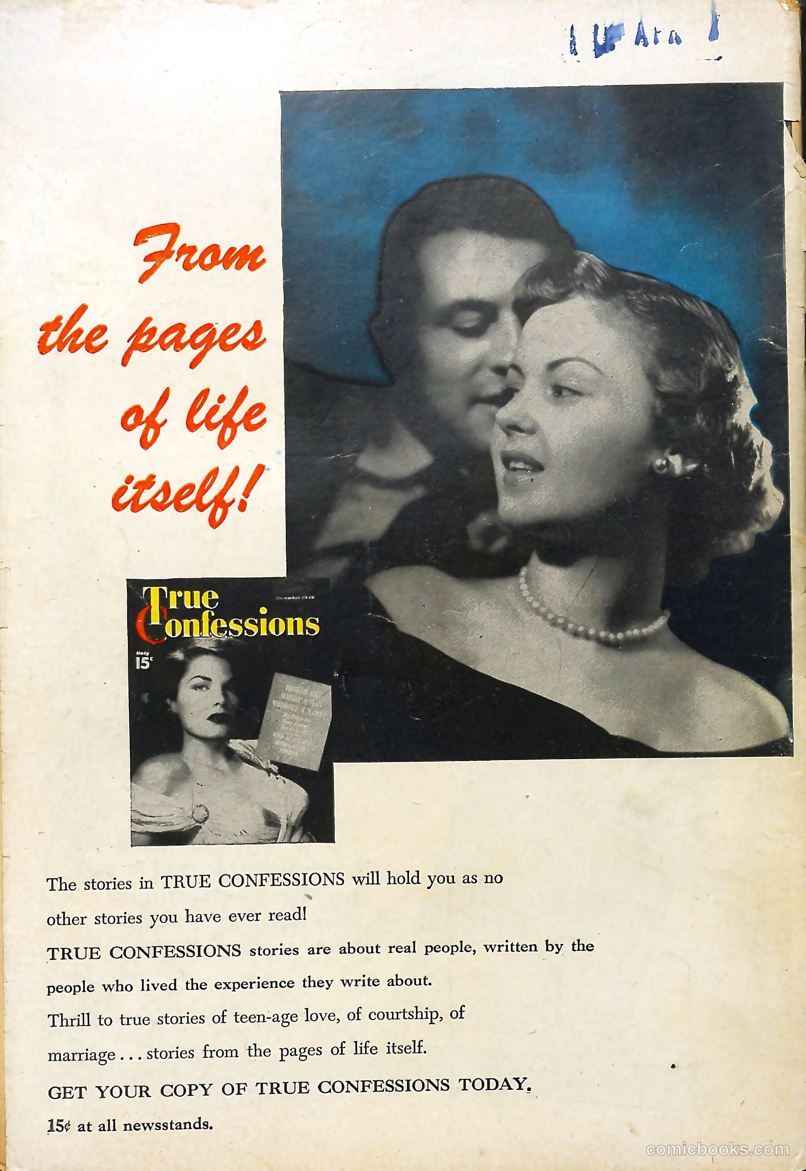 True Tales of Romance #4 — page 36 of 36