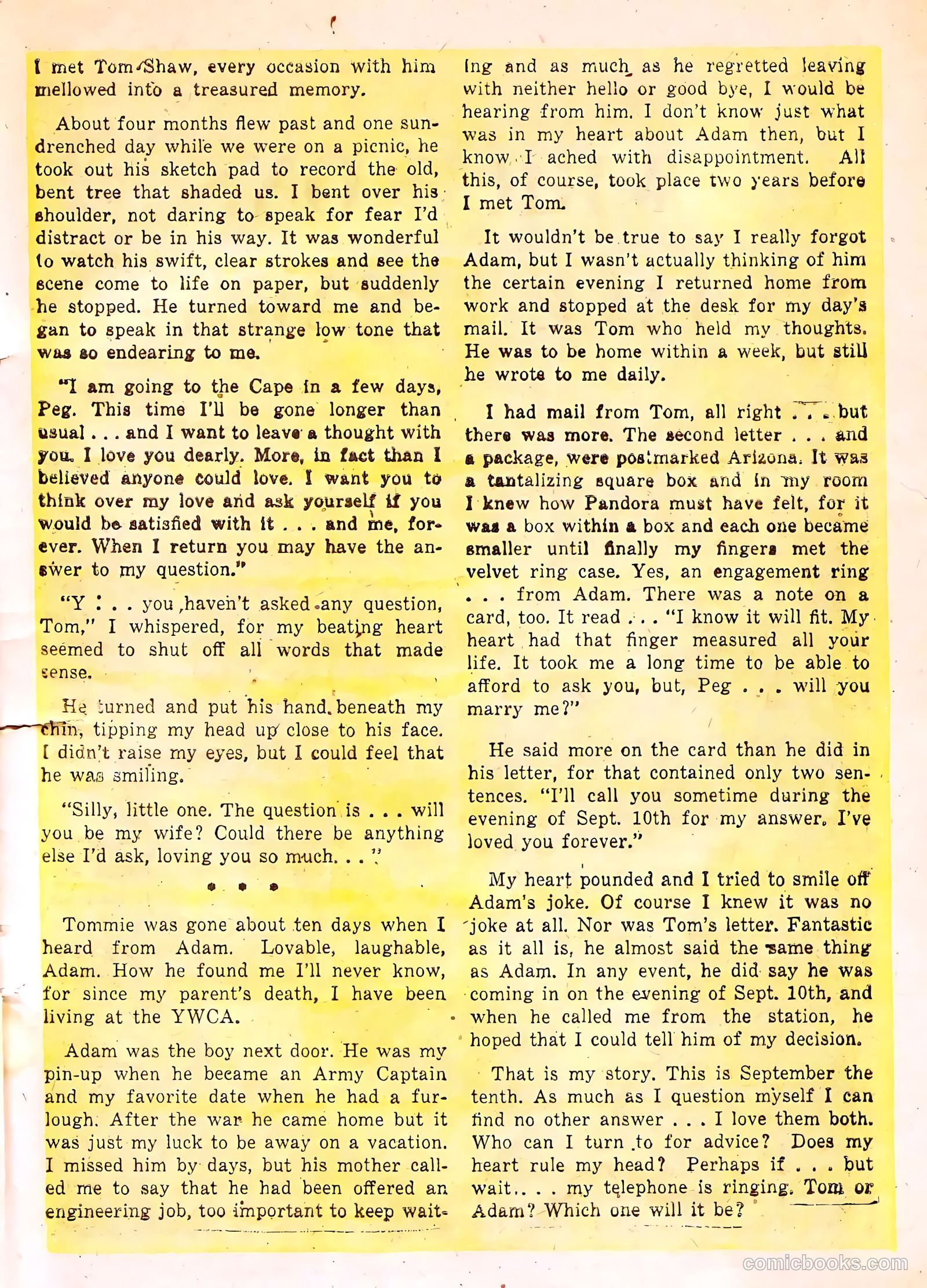 True-to-Life Romances #10 — page 23 of 36