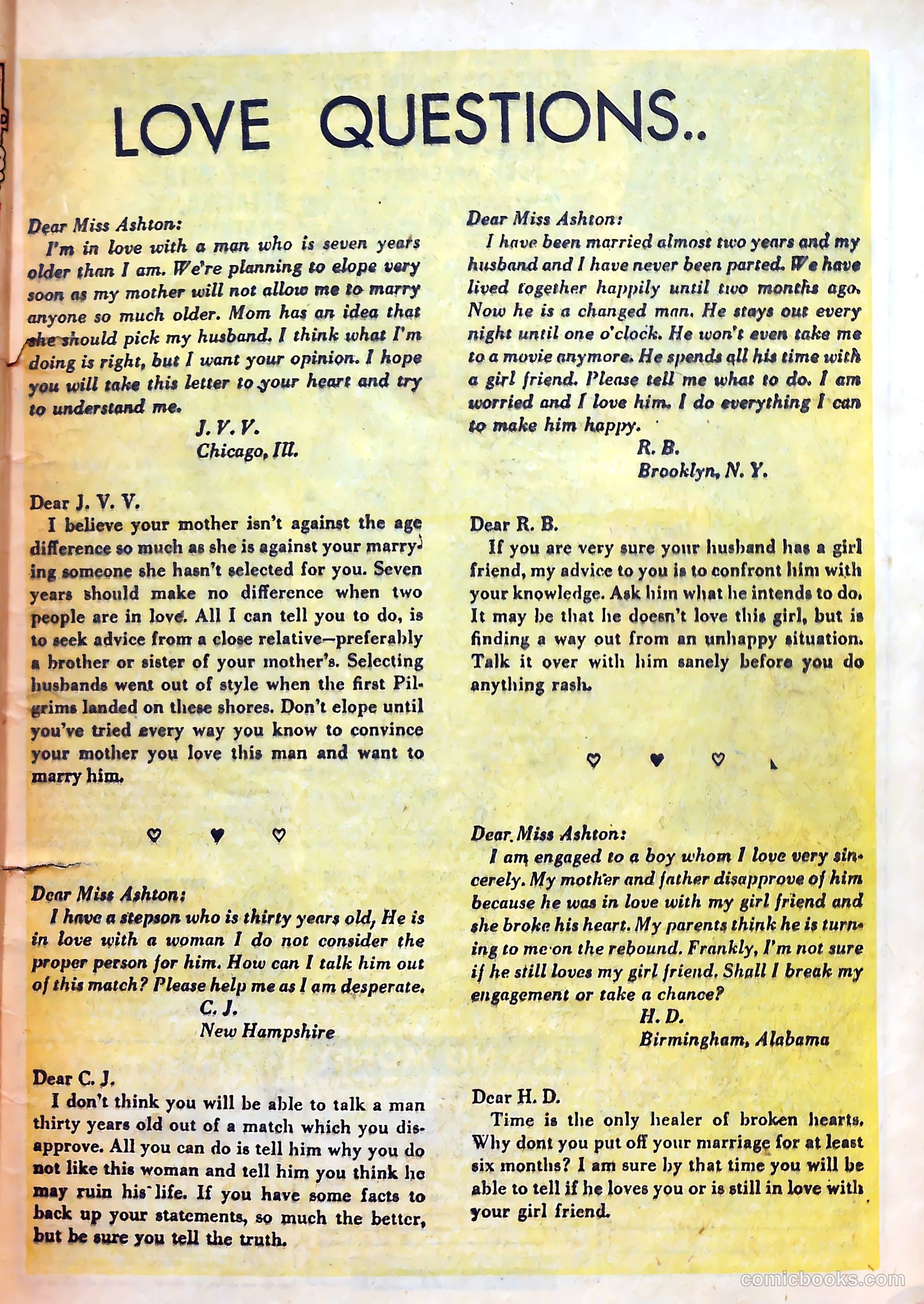True-to-Life Romances #18 — page 9 of 36