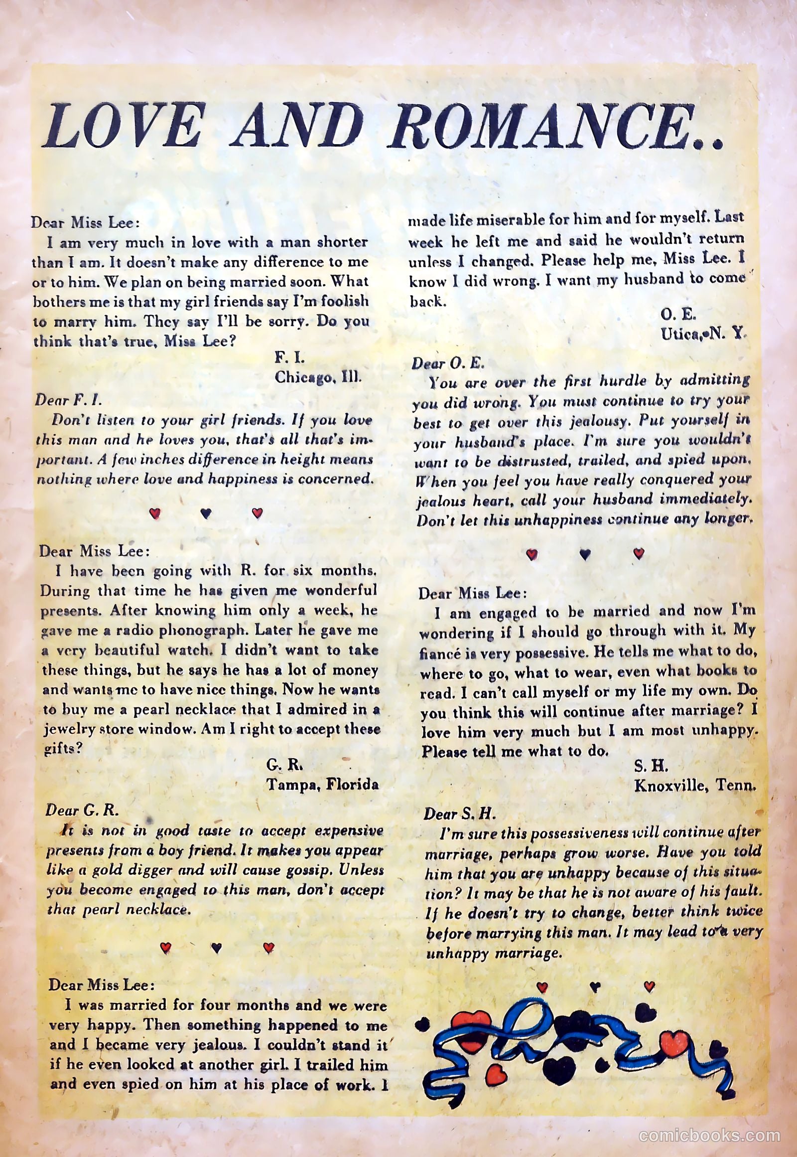 True-to-Life Romances #20 — page 9 of 36