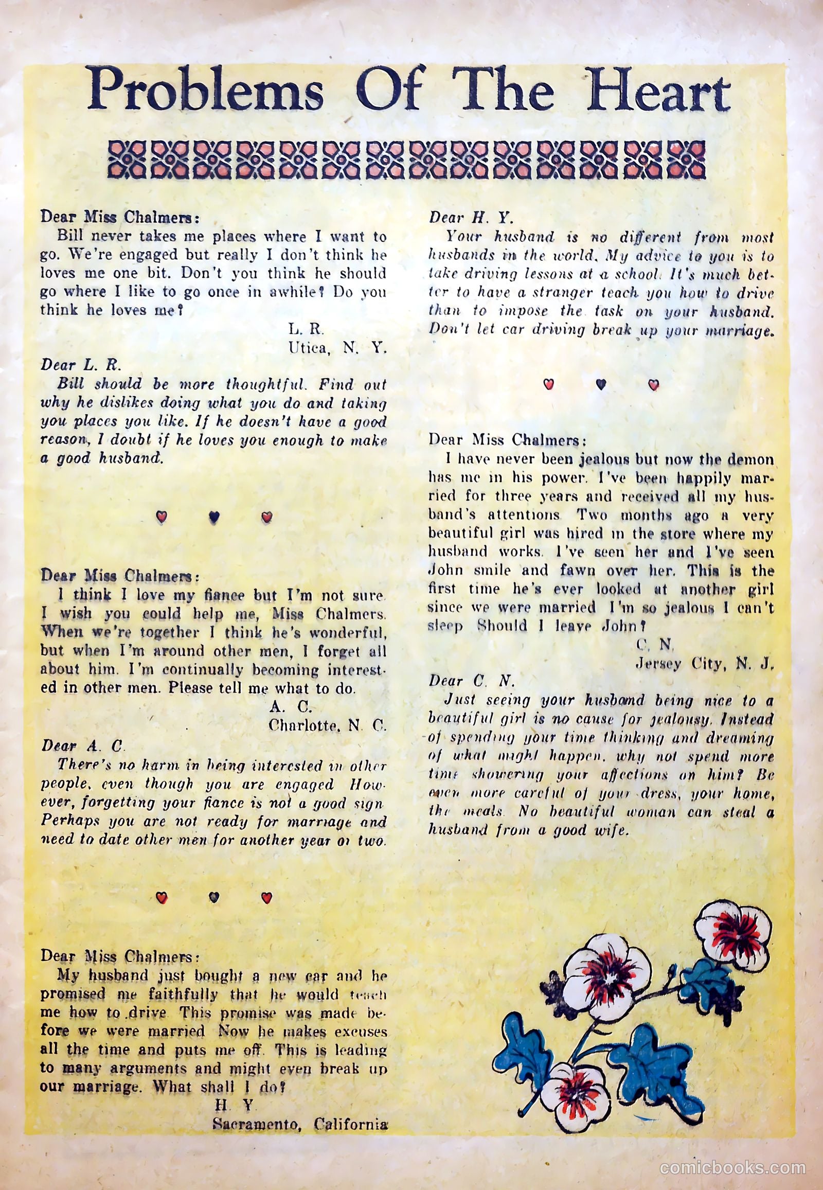 True-to-Life Romances #22 — page 9 of 36