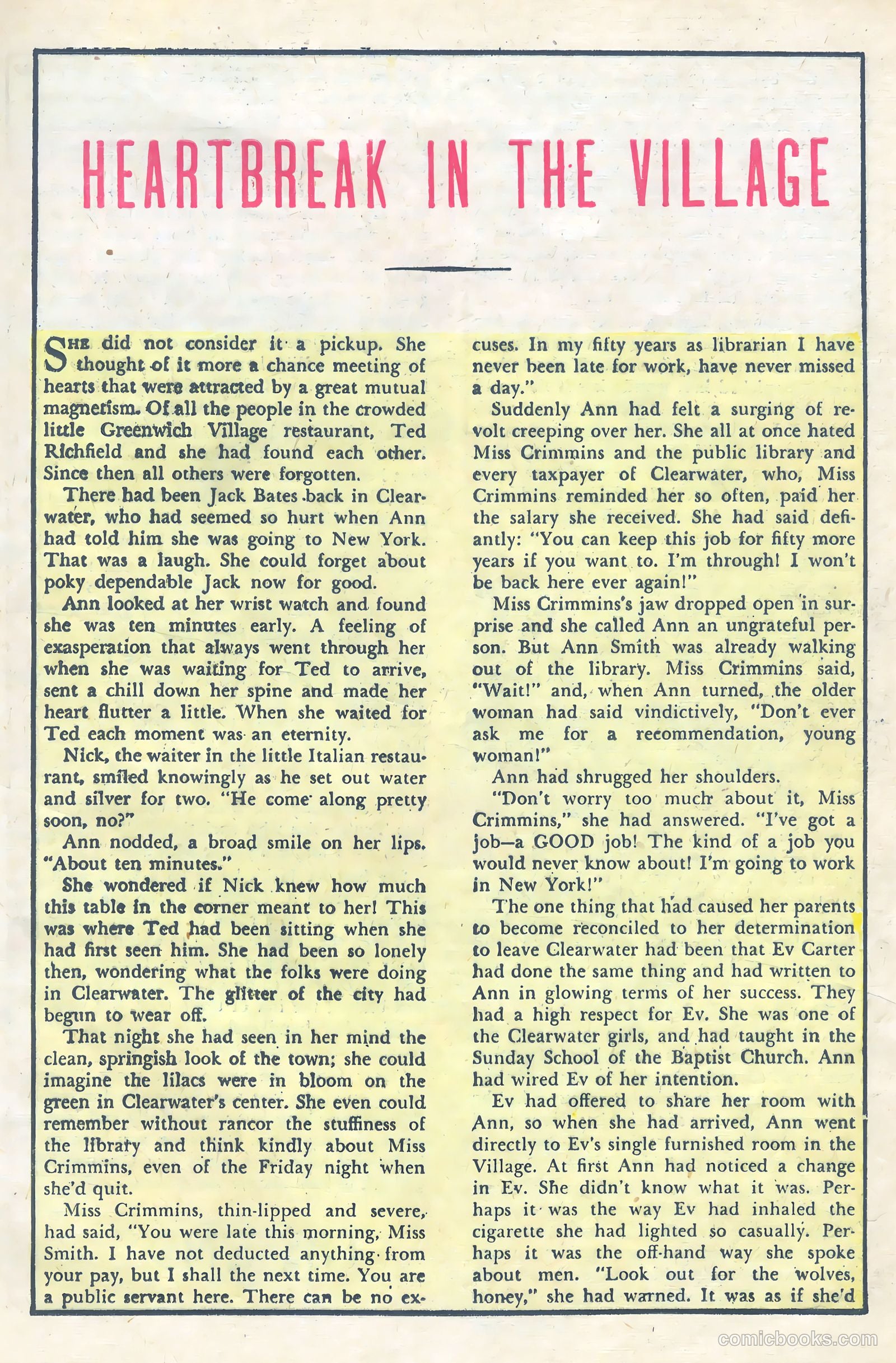 True-to-Life Romances #9 — page 17 of 36