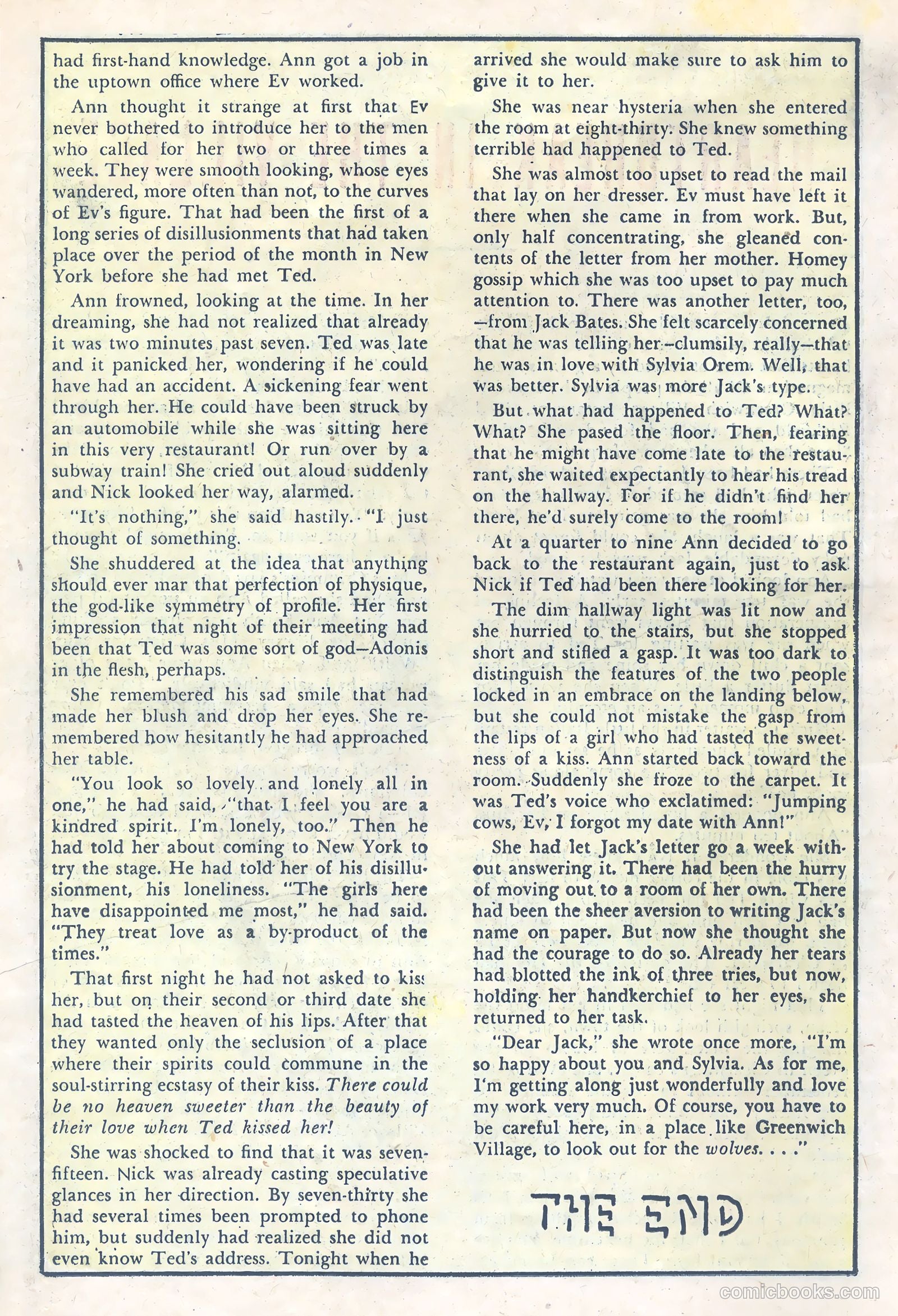 True-to-Life Romances #9 — page 18 of 36