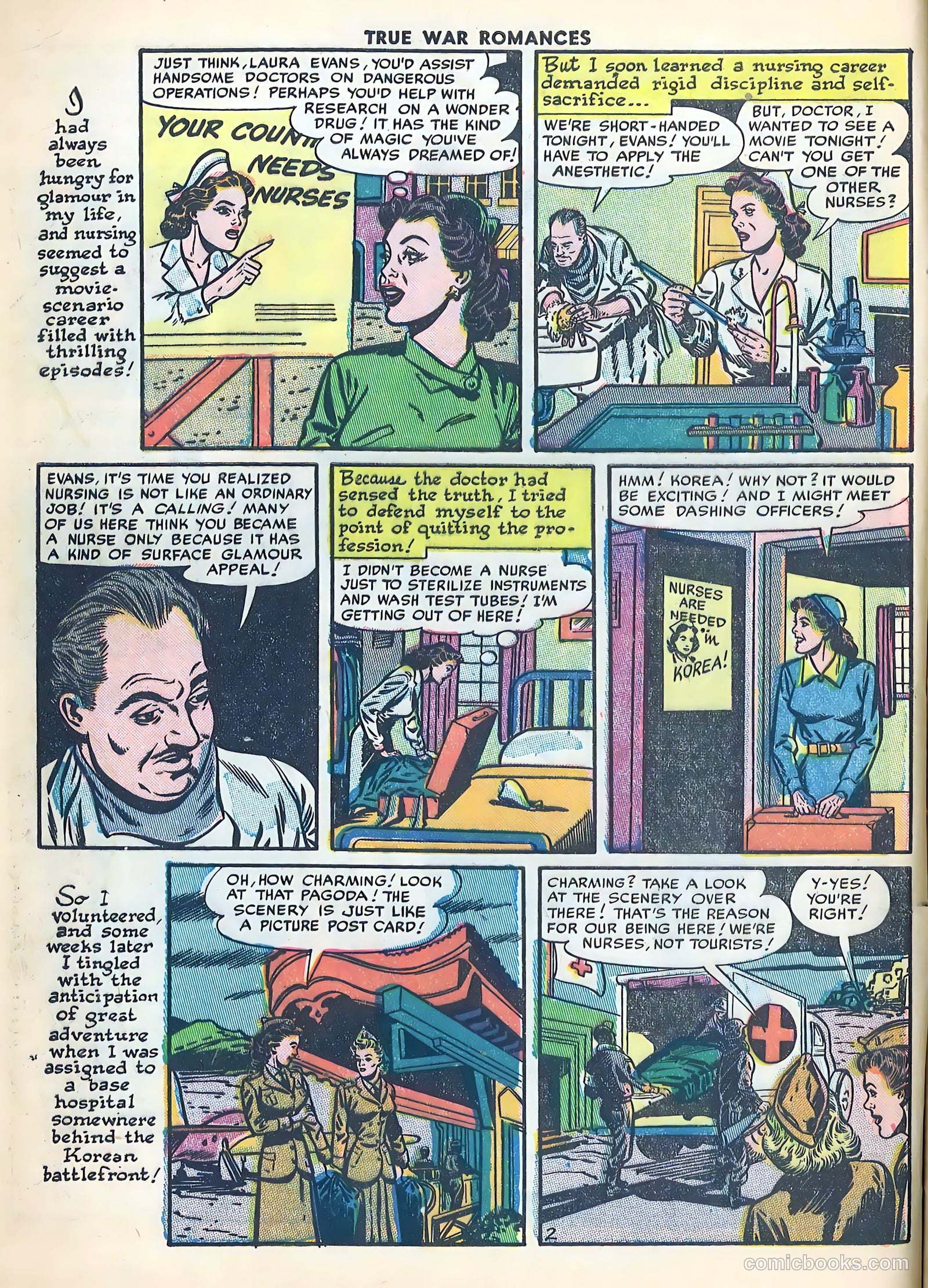 True War Romances #1 — page 4 of 36