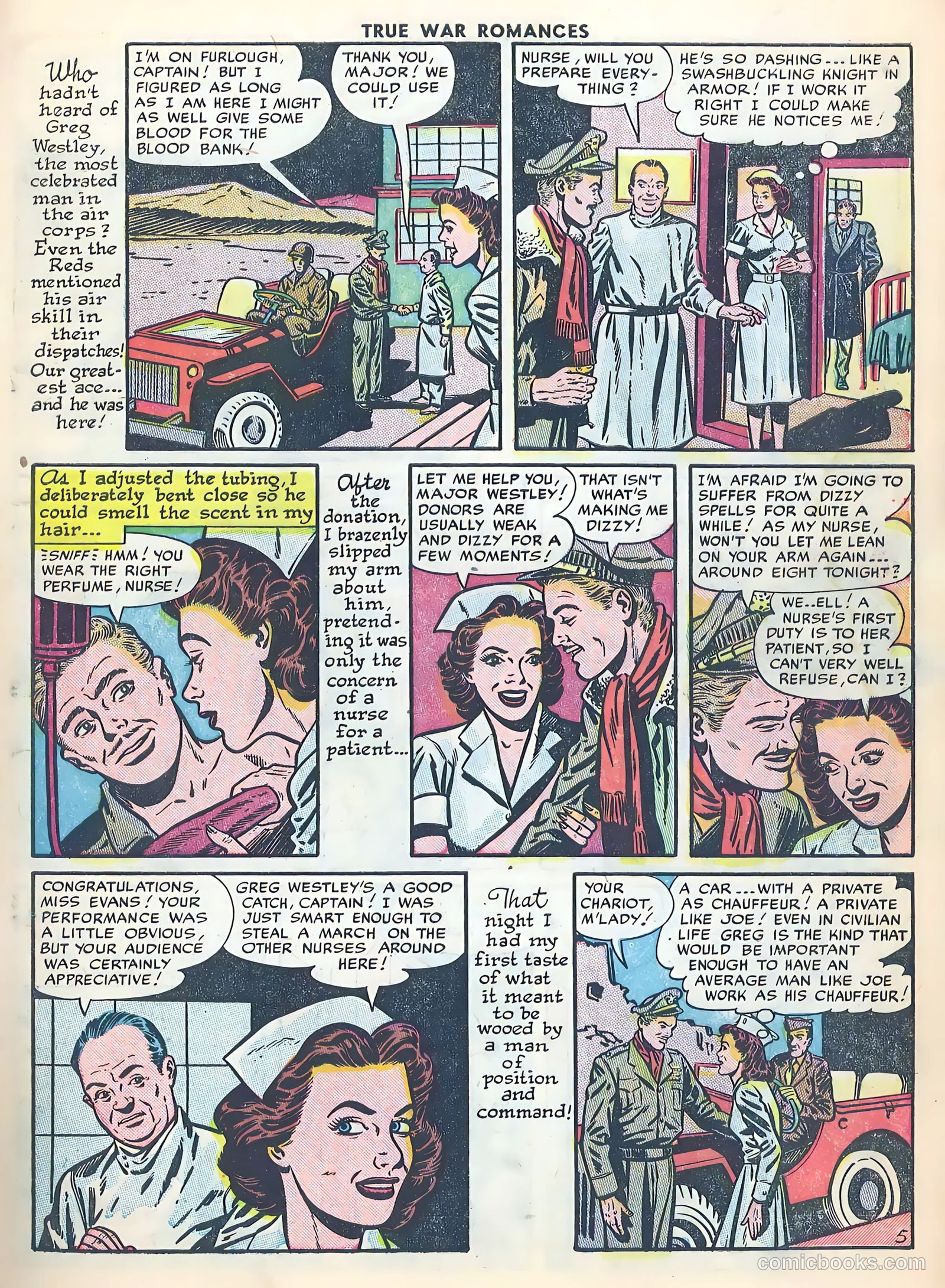 True War Romances #1 — page 7 of 36