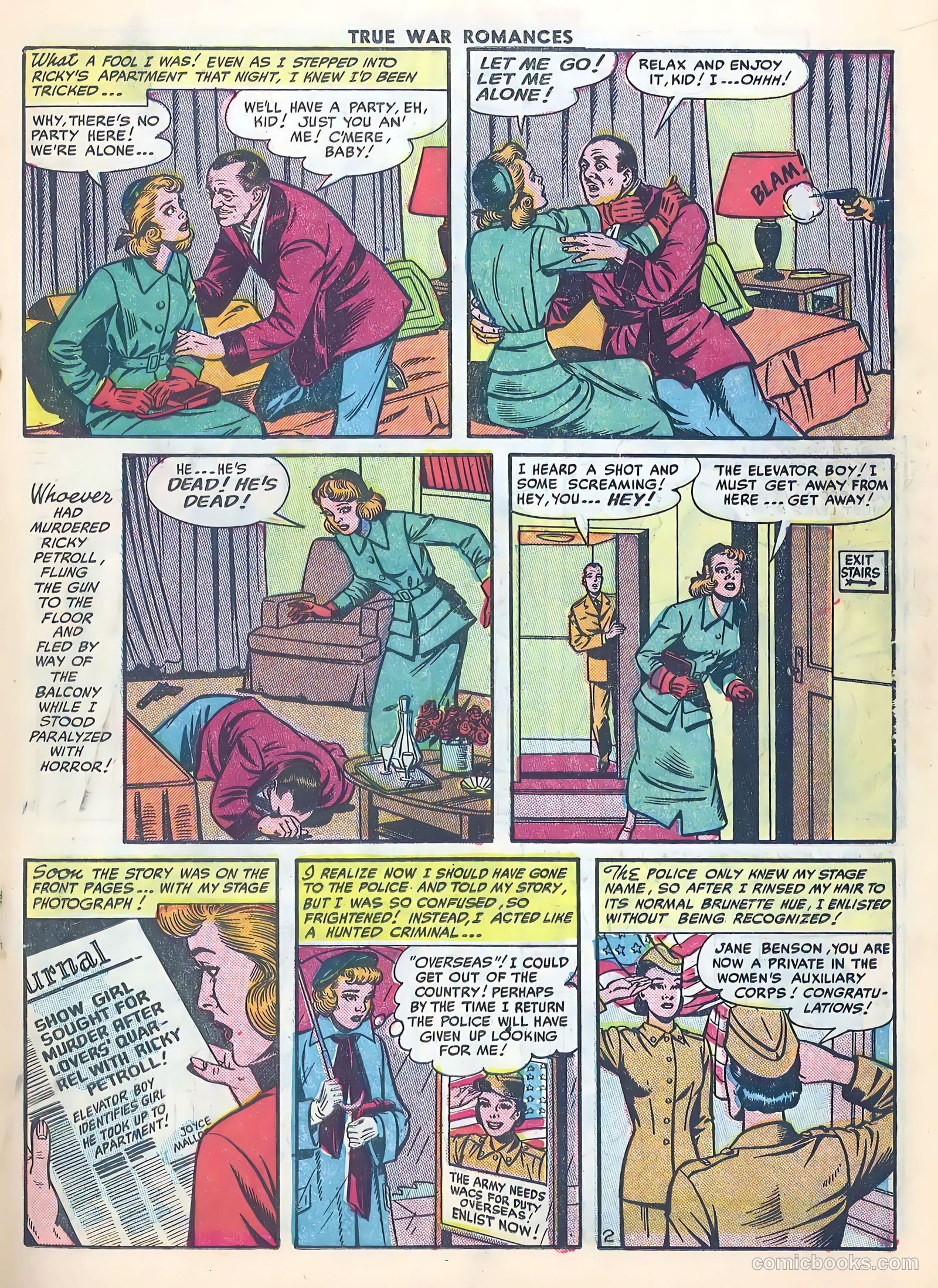 True War Romances #1 — page 19 of 36