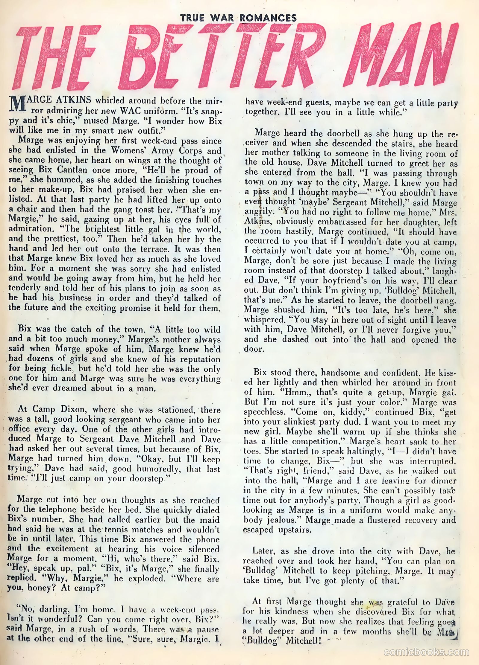 True War Romances #1 — page 25 of 36