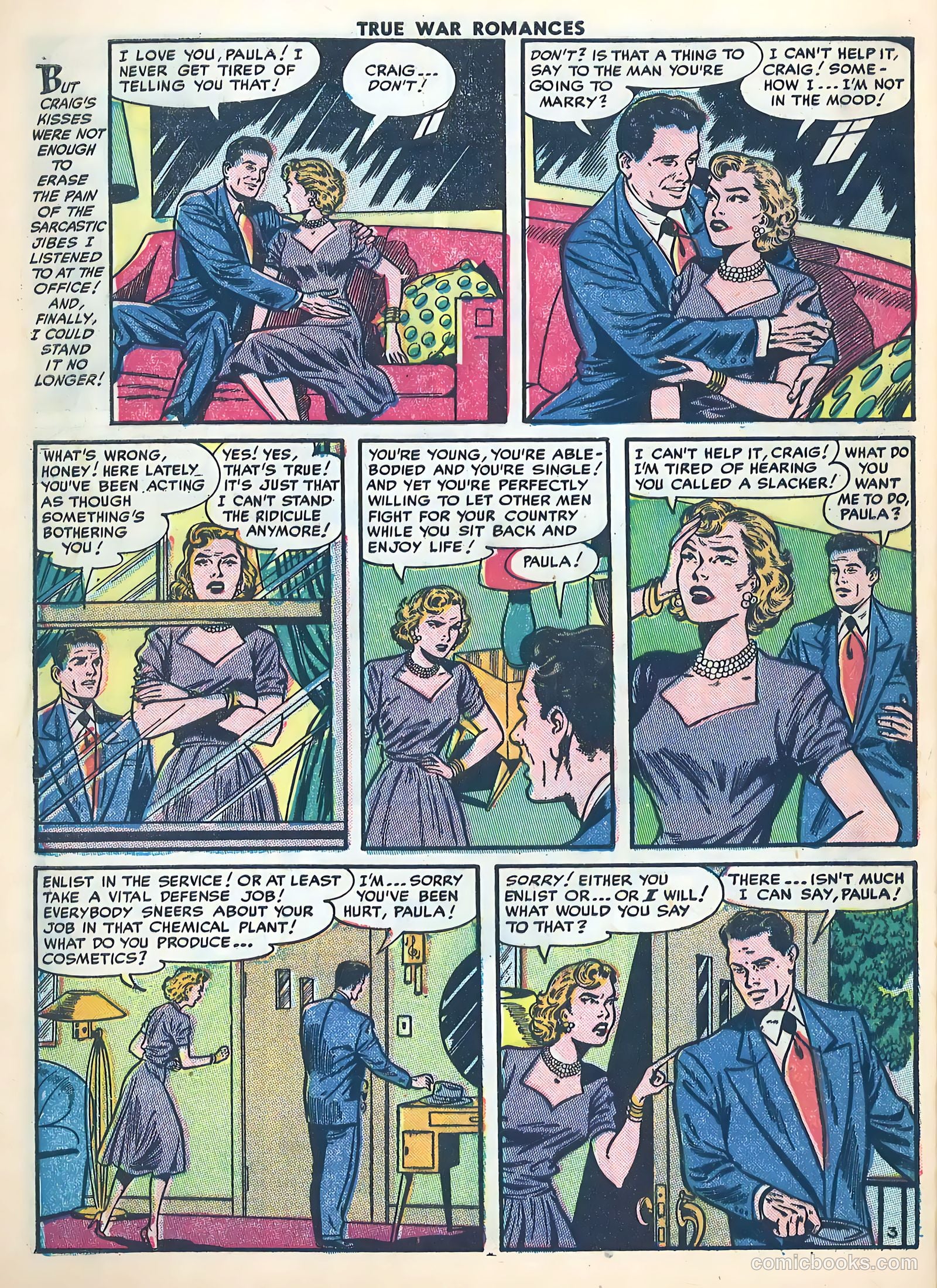 True War Romances #1 — page 28 of 36